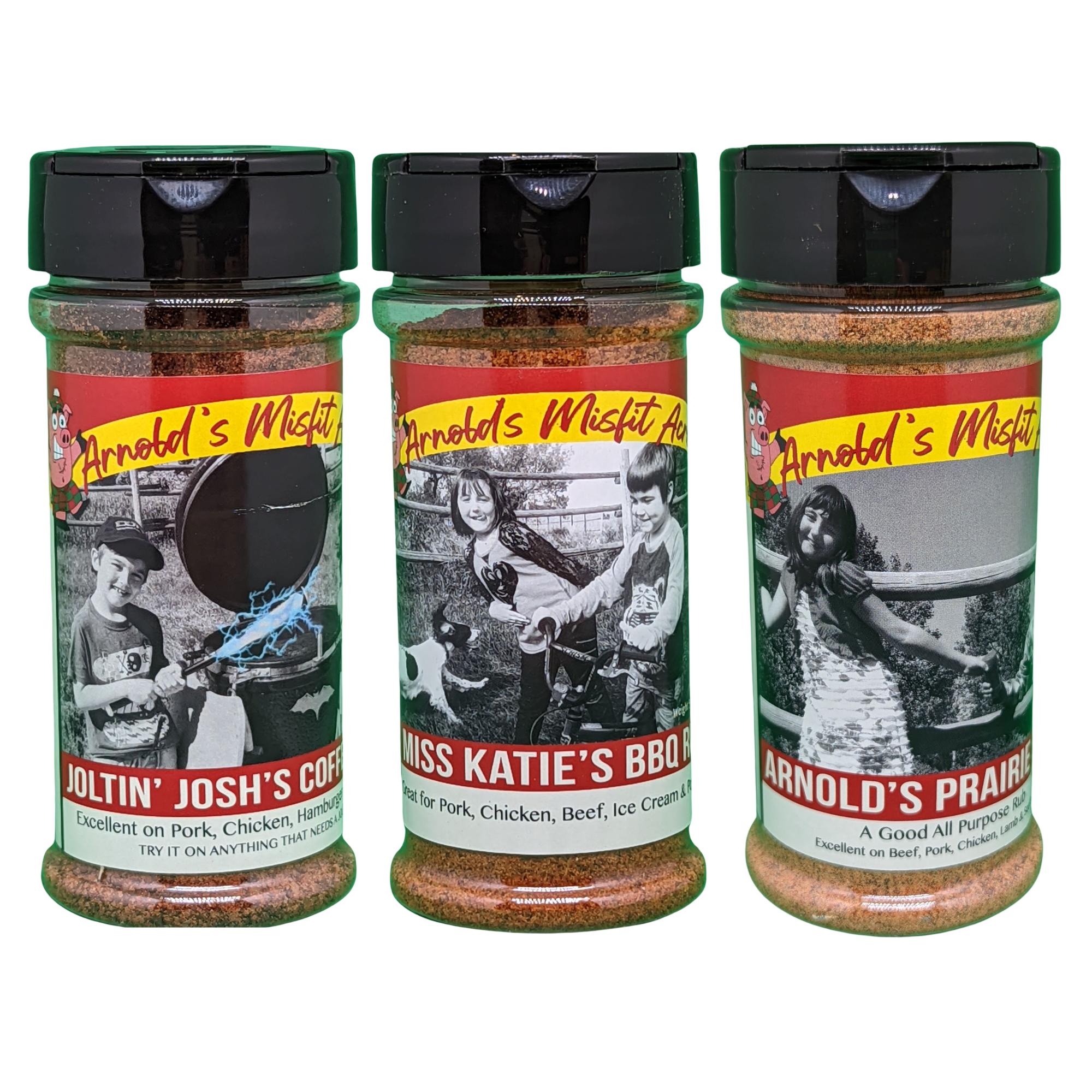 Arnold's Misfit Acres Rub Trio Pack