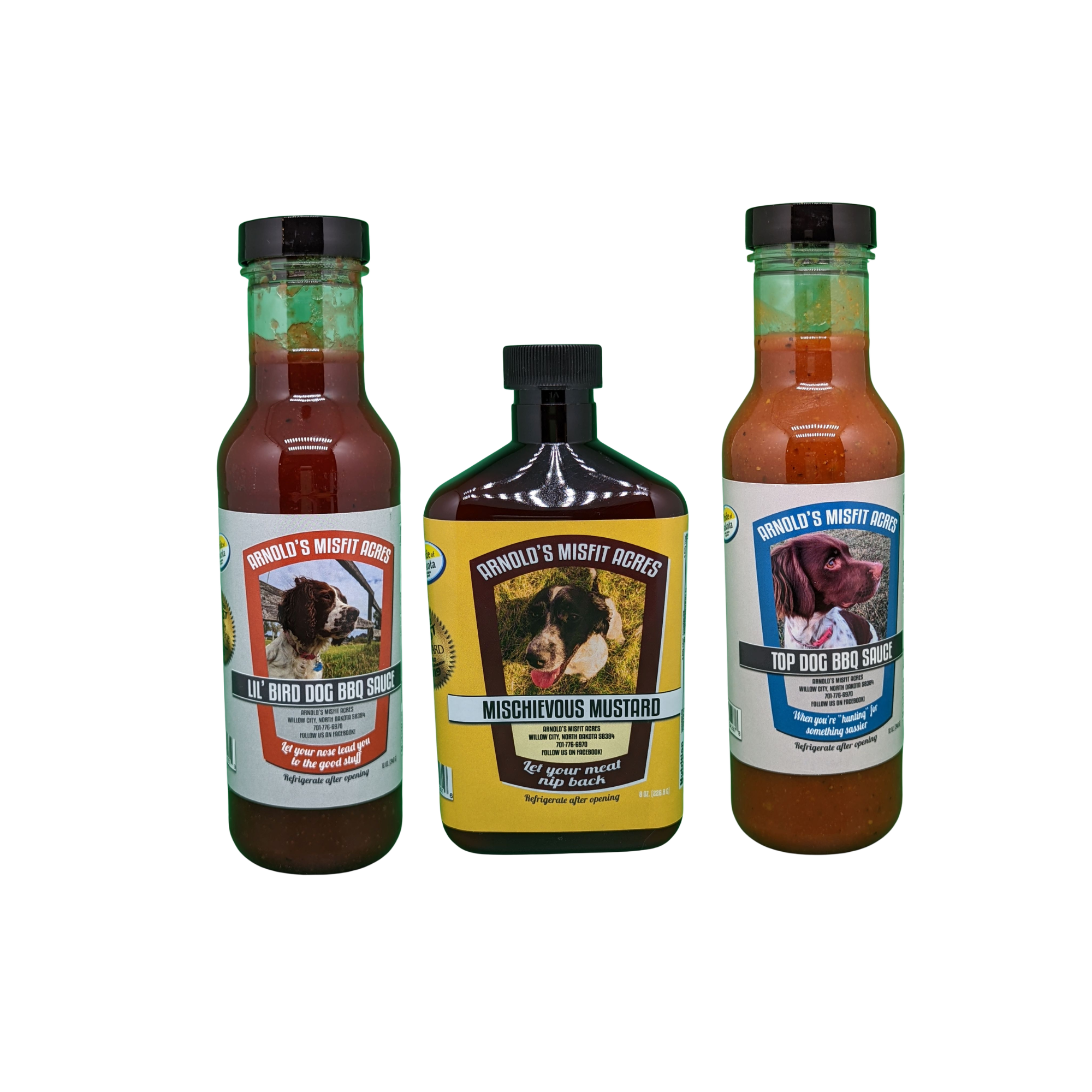 Arnold's Misfit Acres Gourmet Sauce Trio