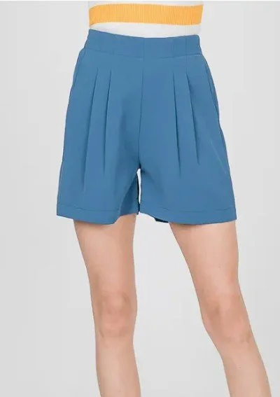 Final Sale Shorts-Blue