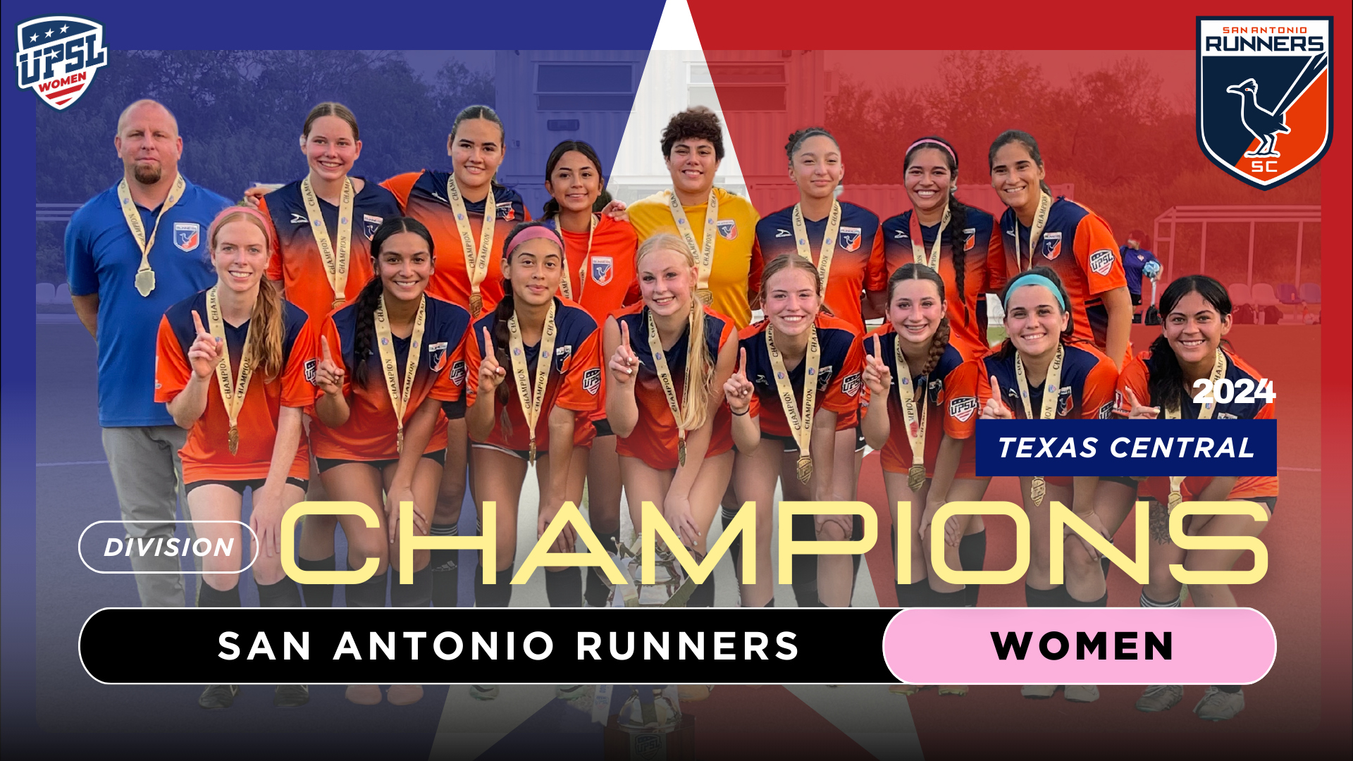 Runners Women win Division Championship