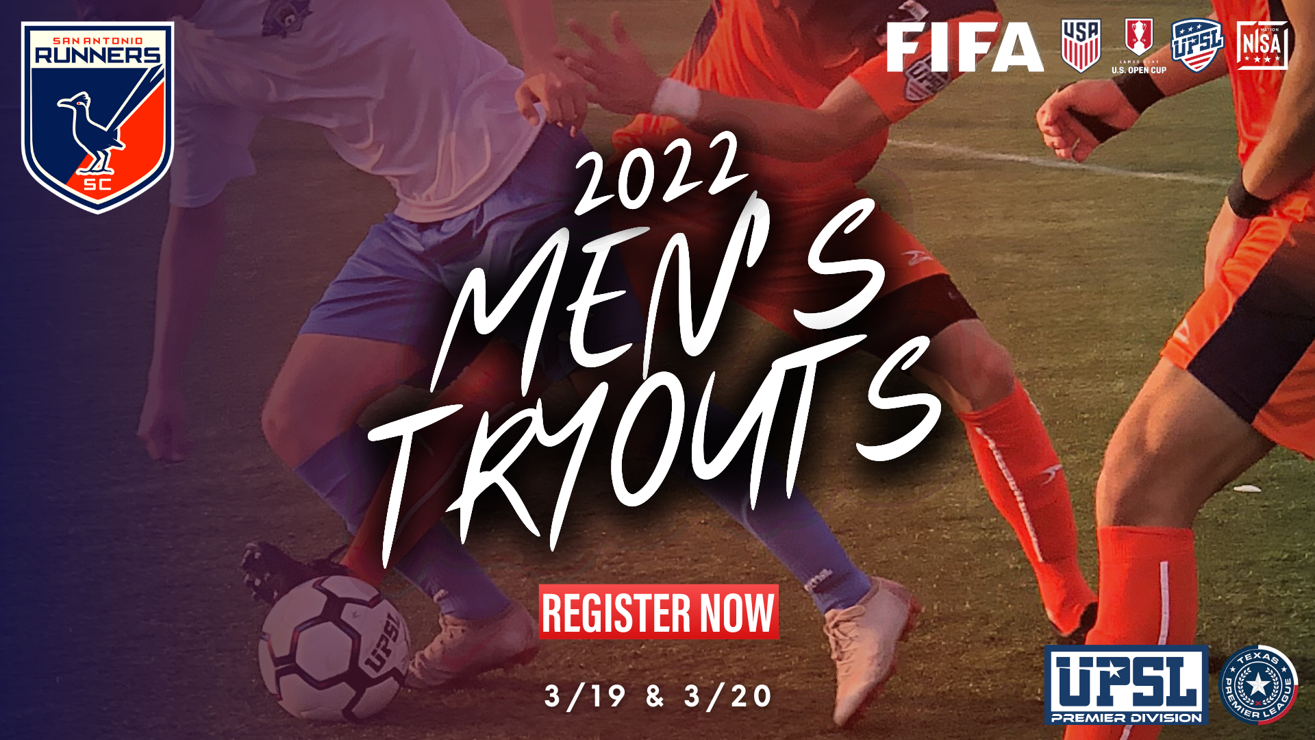 SA Runners Announce Tryouts