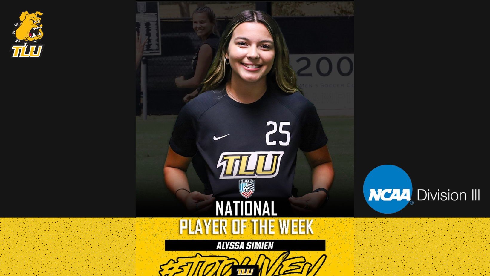 Simien named National Player of the Week