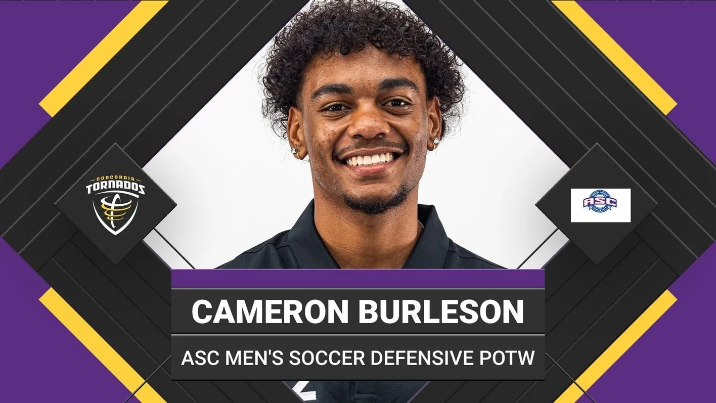 Cameron Burleson Deemed ASC Defensive Player of the Week
