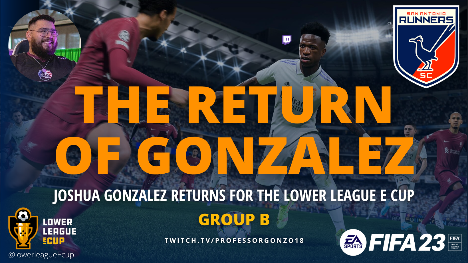 Gonzalez Returns for Lower League E Cup 