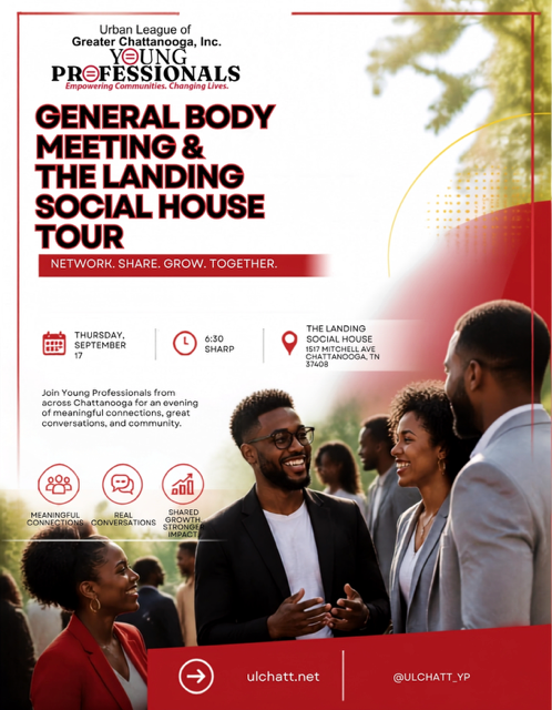 General Body Meeting & The Landing Social House Tour