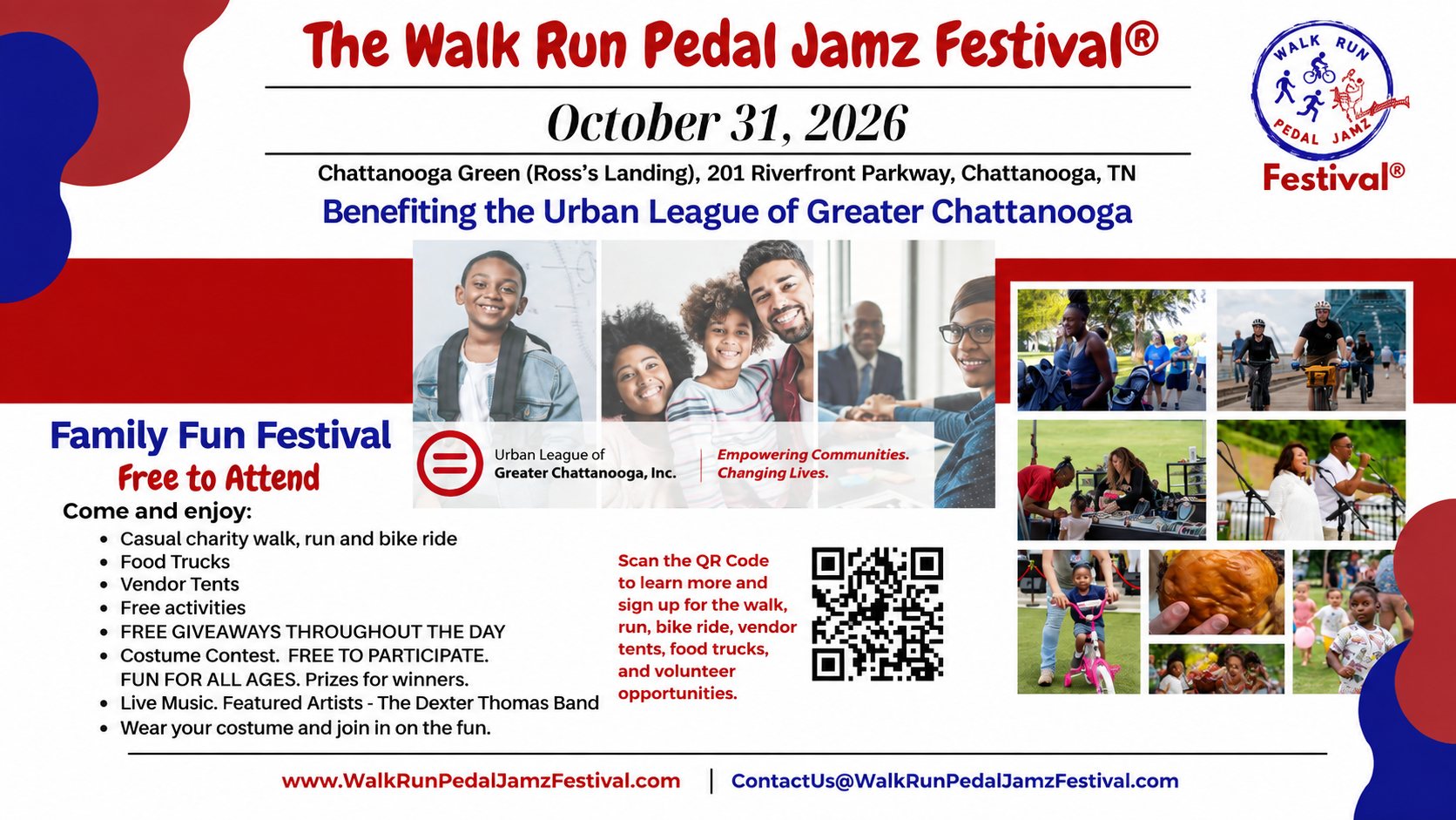 Walk, Run, Pedal Jamz Festival 