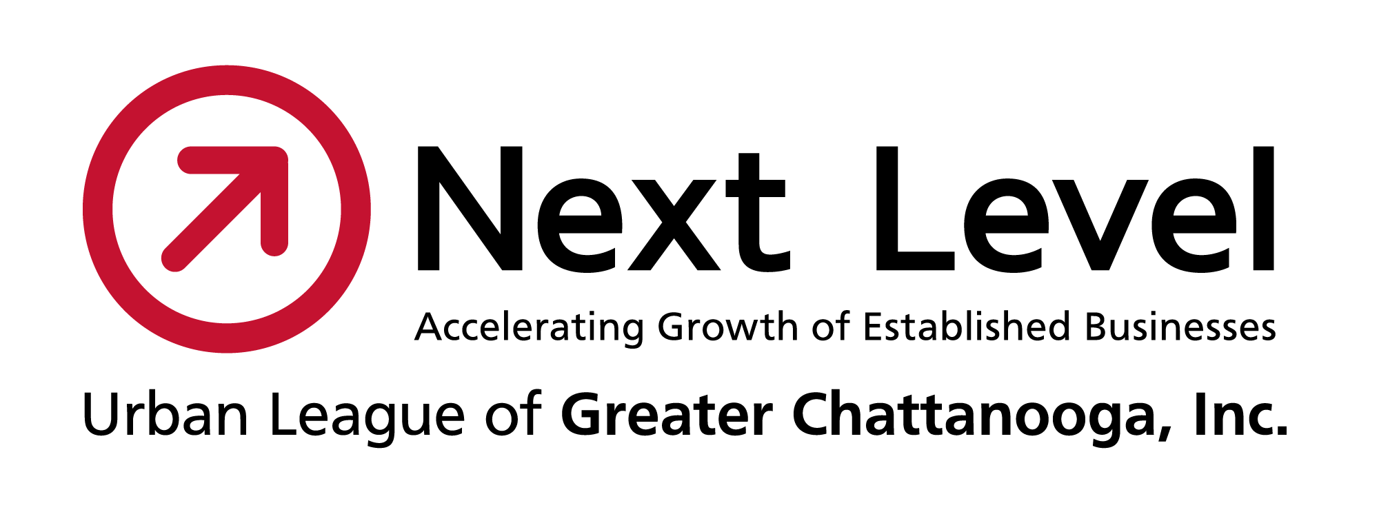 Red circle with an upward right arrow inside, next to the black text 'Share Your Progress'.