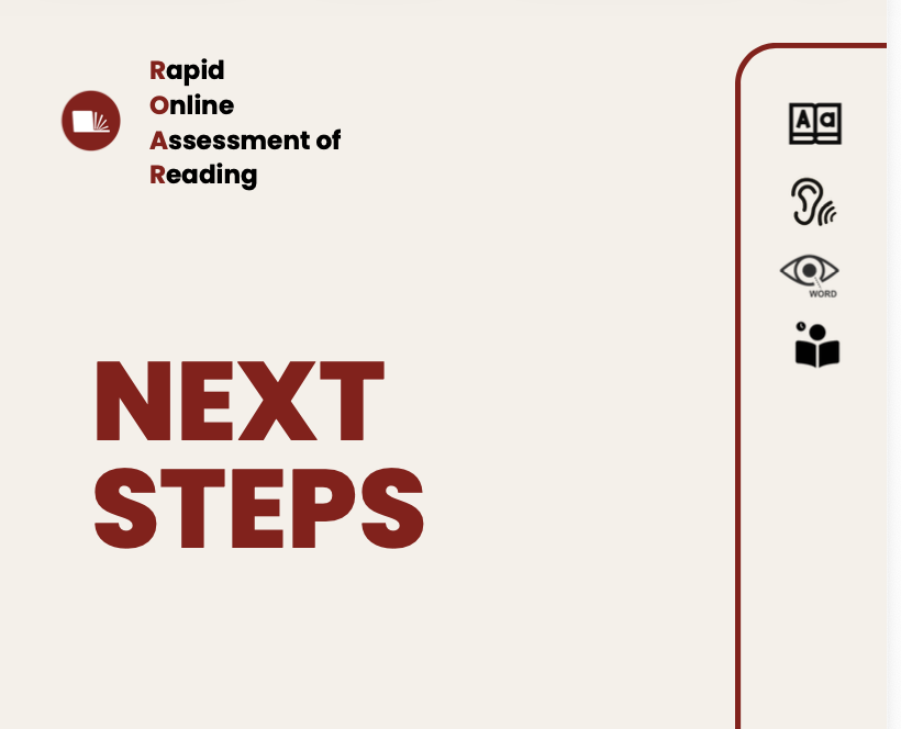 Making a literacy assessment usable for educators and schools