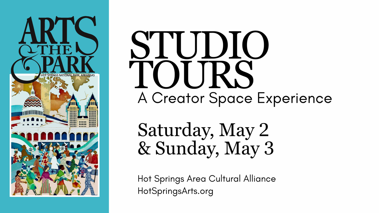 Studio Tours, A Creator Space Experience, May 2-May 3