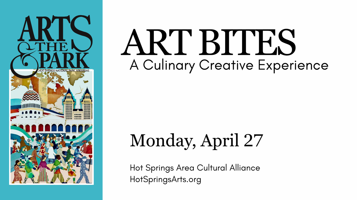 Art Bites, A Culinary Creative Experience with April 27