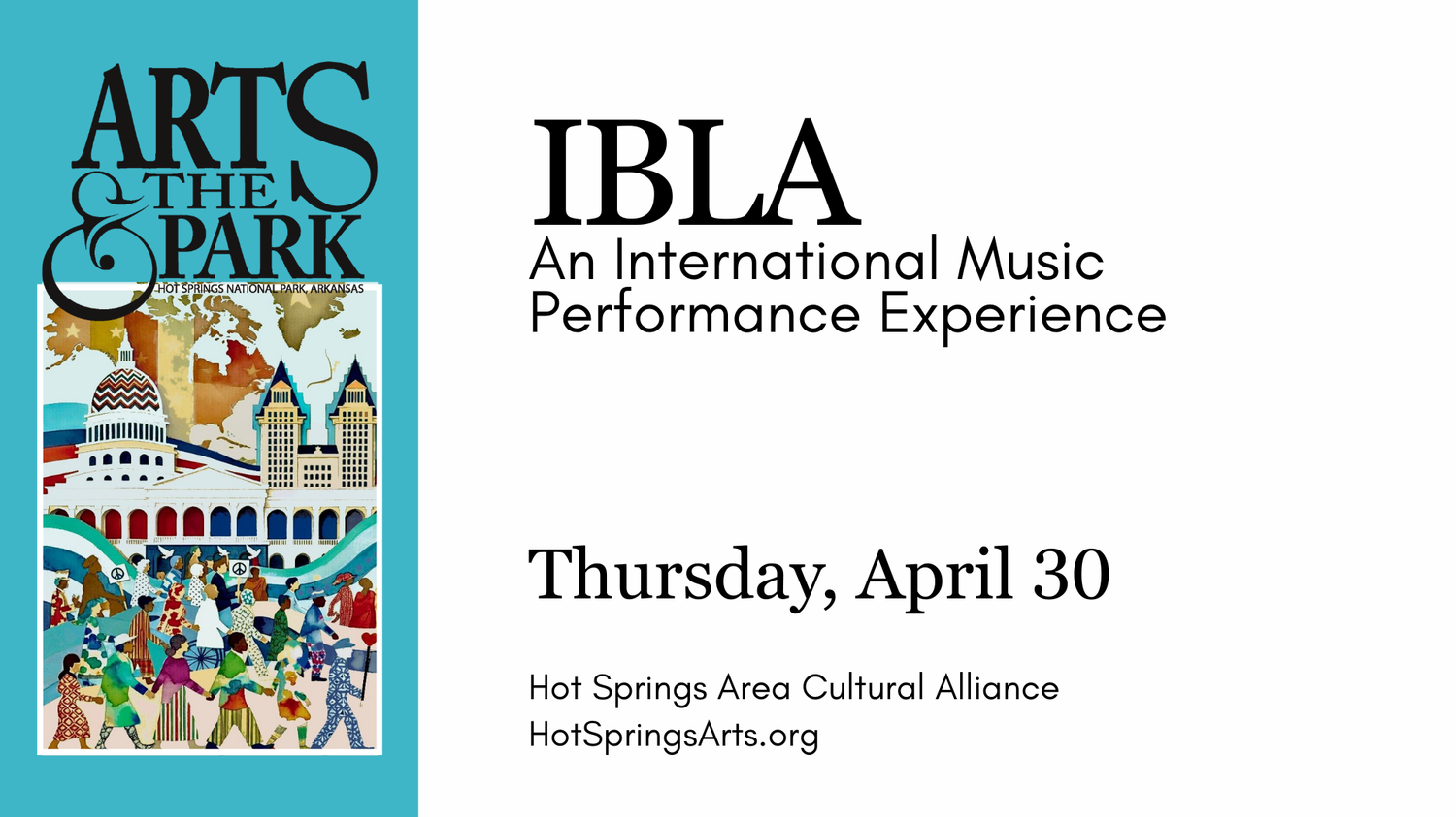 IBLA, An International Performance Experience, April 30
