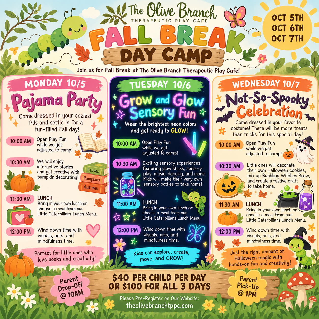 FALL CAMP: ALL THREE DAYS CAMP DISCOUNT