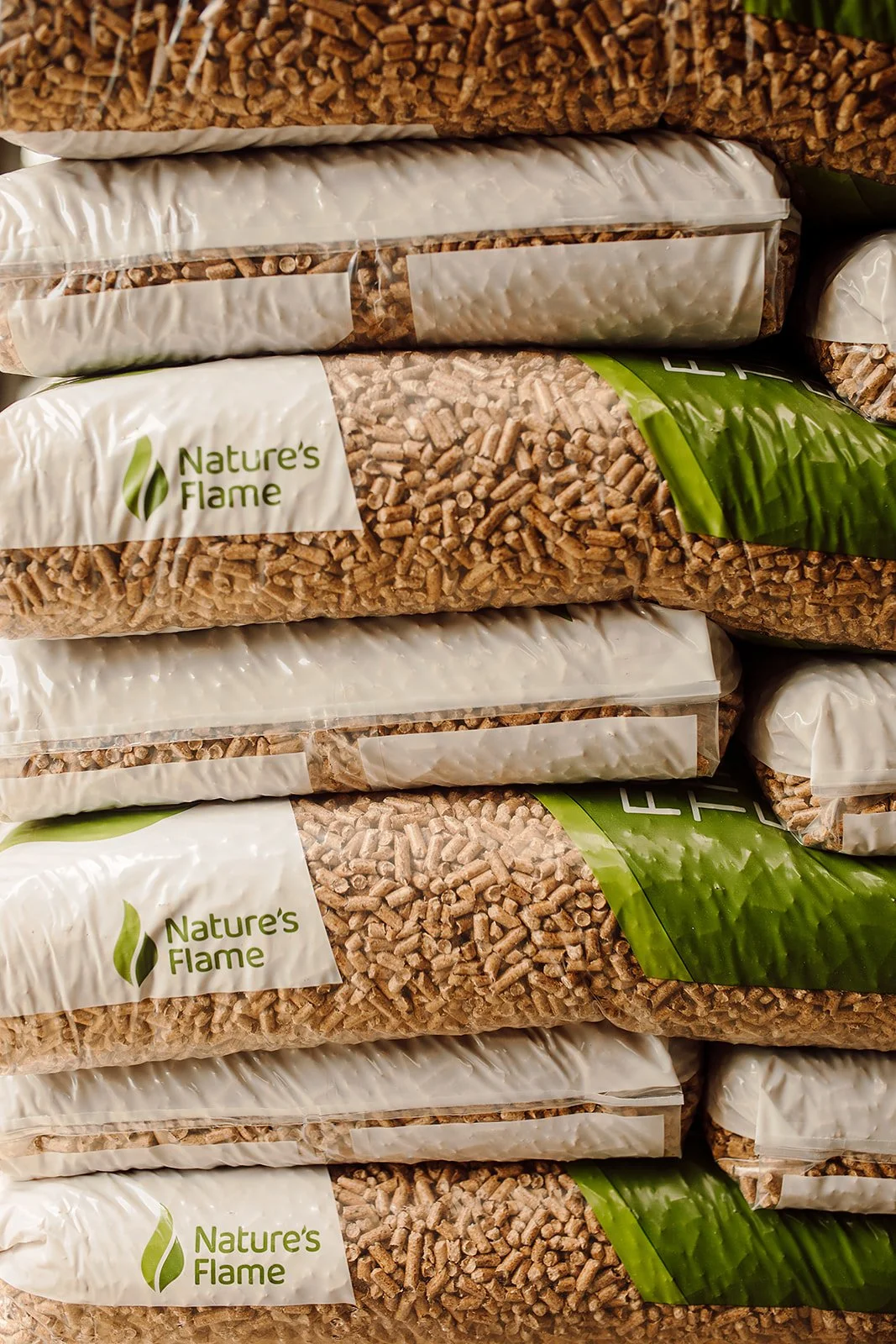 nature's flame wood pellets