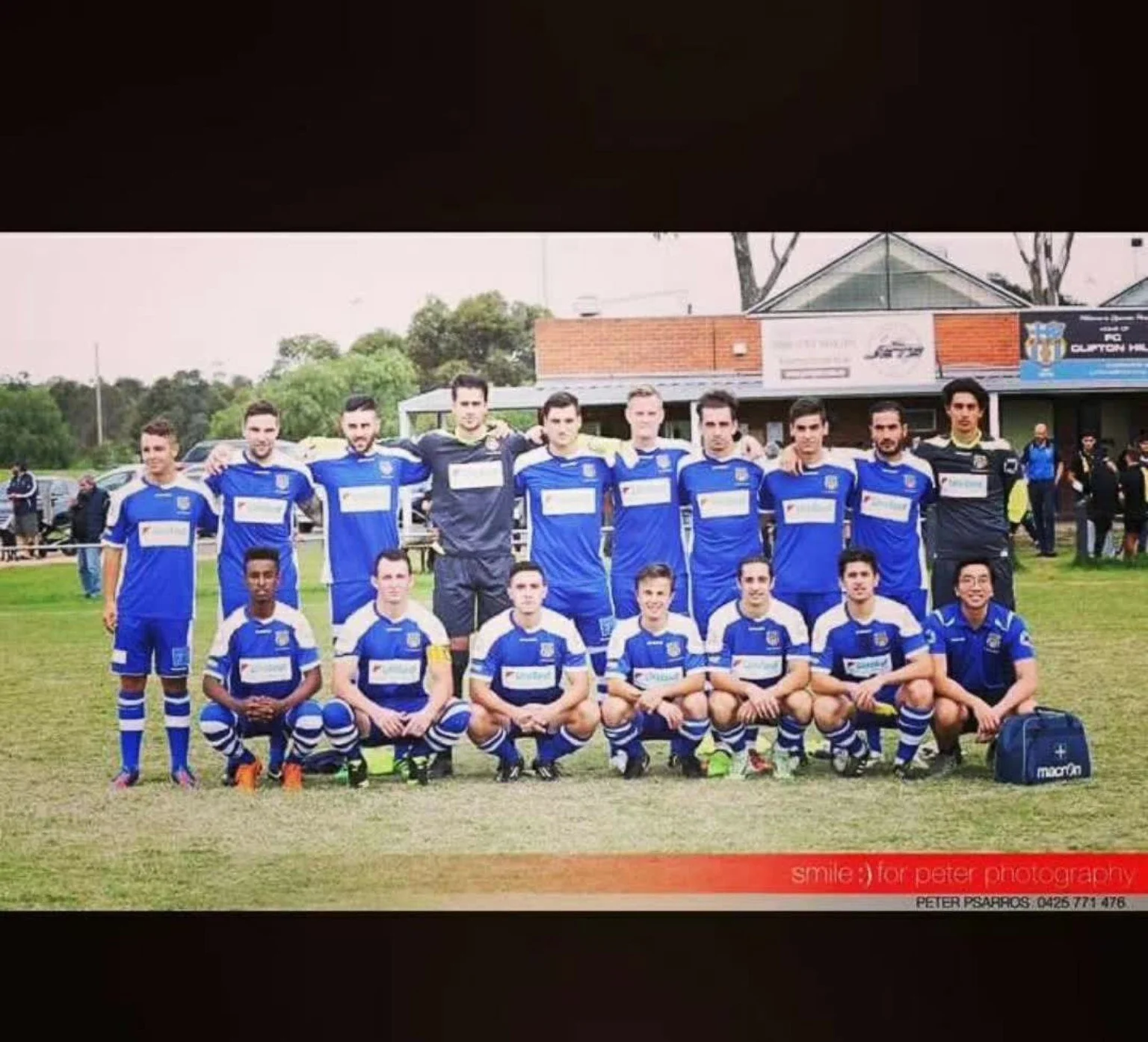 Ivan Lam providing physiotherapy support for local Melbourne soccer team in the area of Glen Waverley.