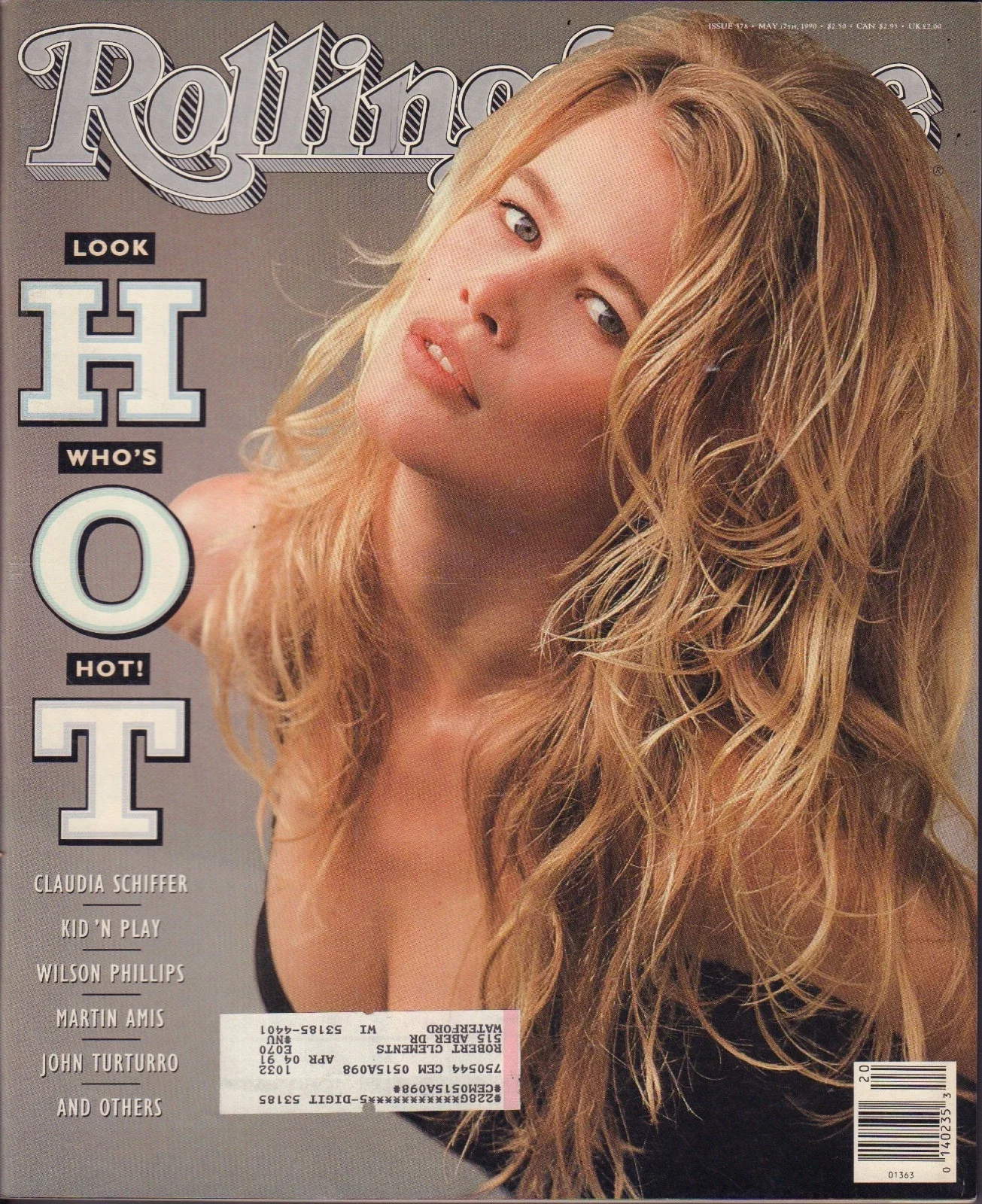 Claudia Schiffer The Hot List