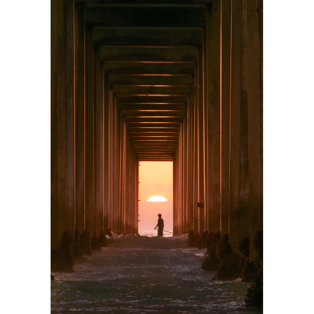 Scripps Henge Surfer