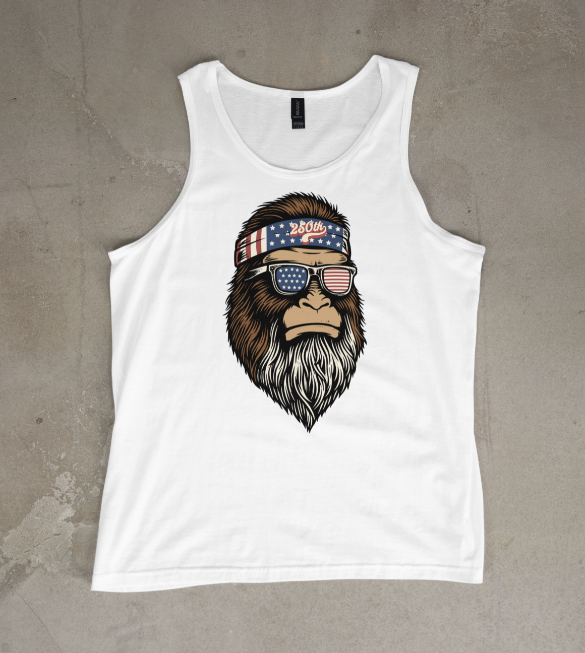 Ol' Bigfoot 250th Tank Top or T-Shirt