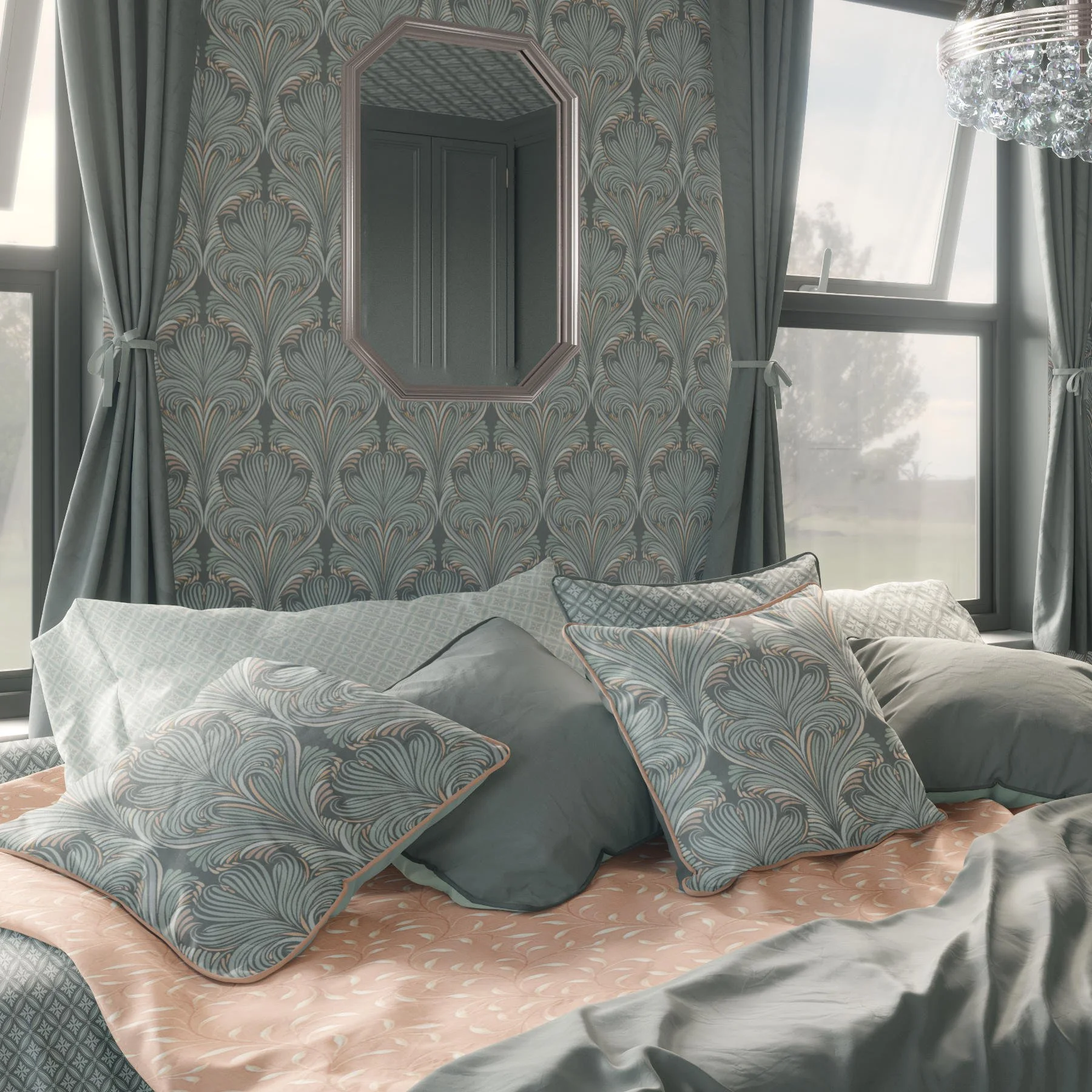Intricate collection for elegant interiors by Wild Geranium Design
