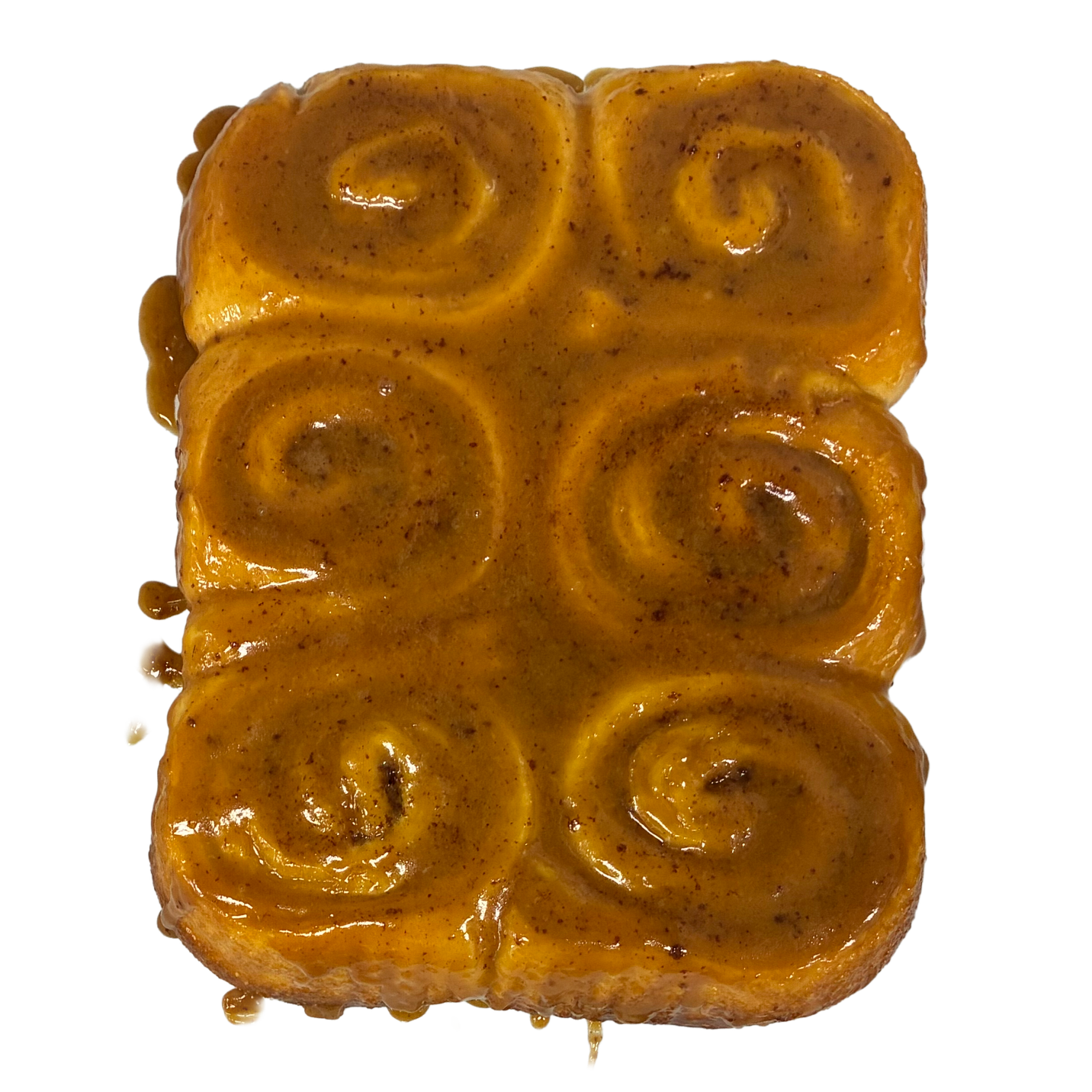 Pan of Caramel Rolls (6)