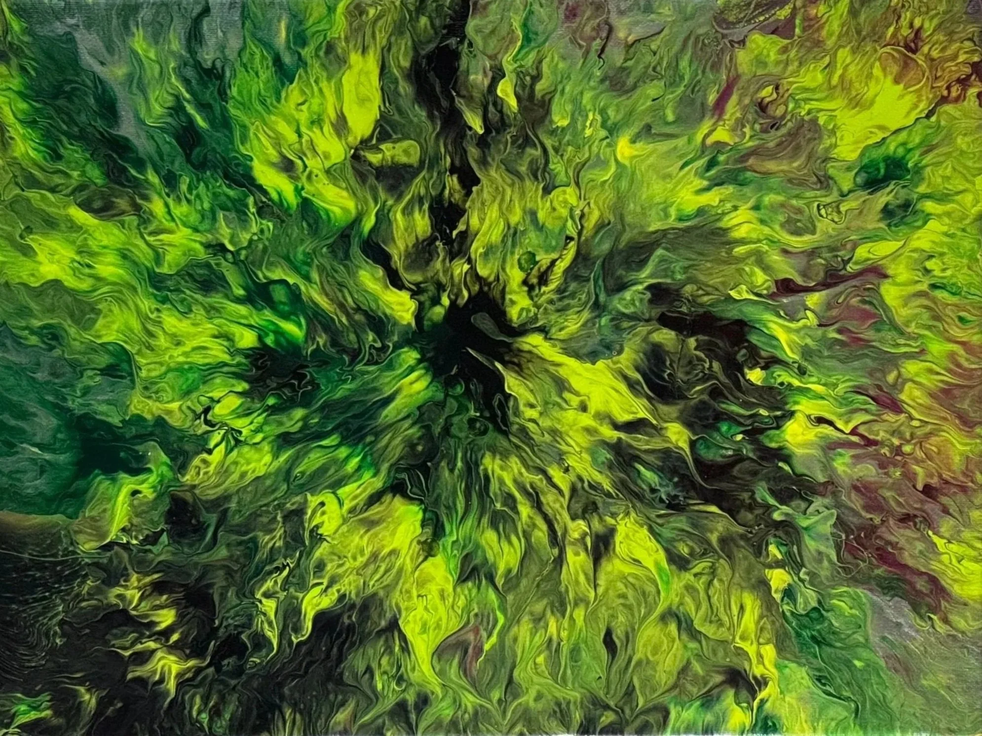 "Green Eye" Greeting Card