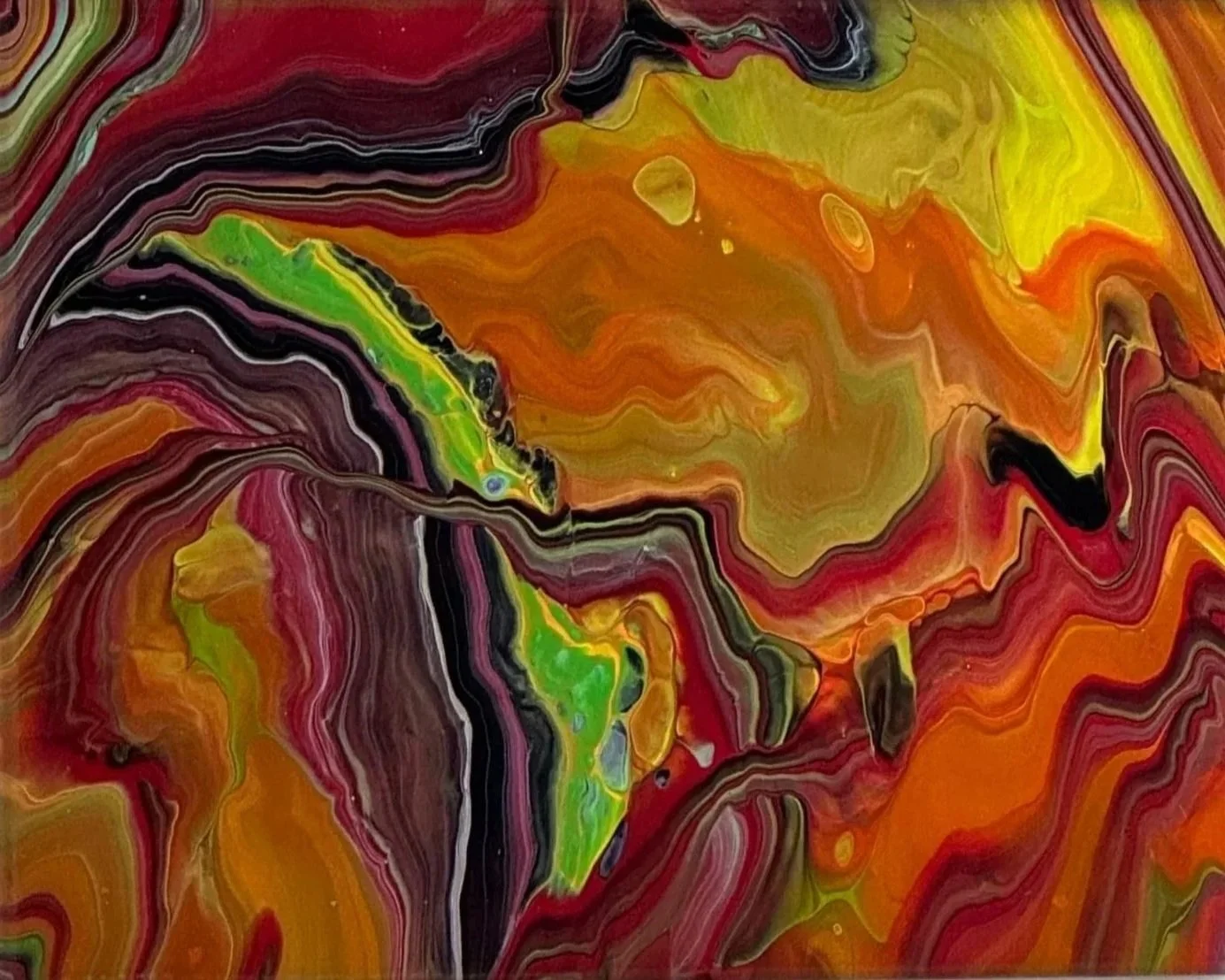 "Mitochondria" Greeting Card