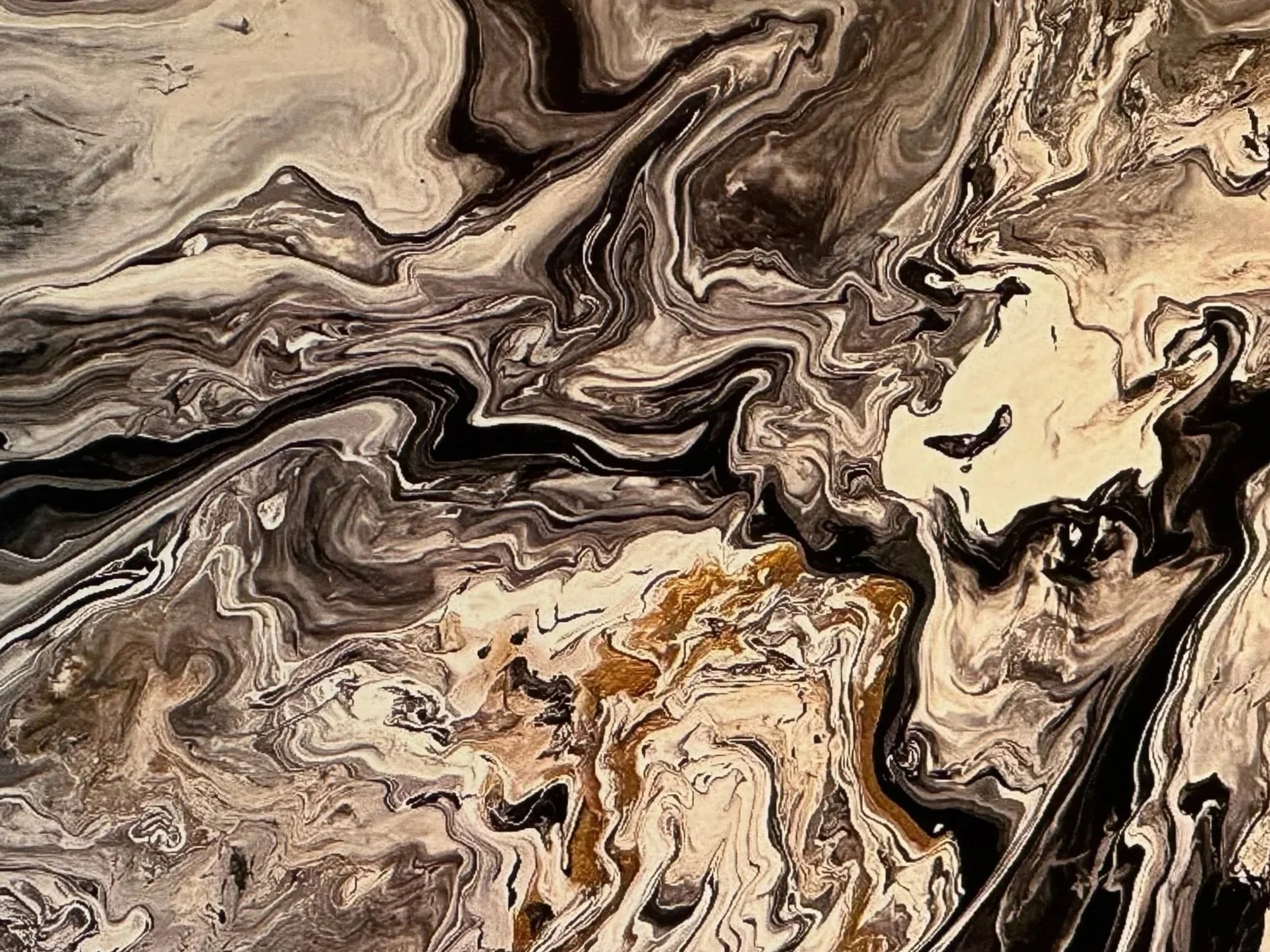 "Moo Marble" Greeting Card
