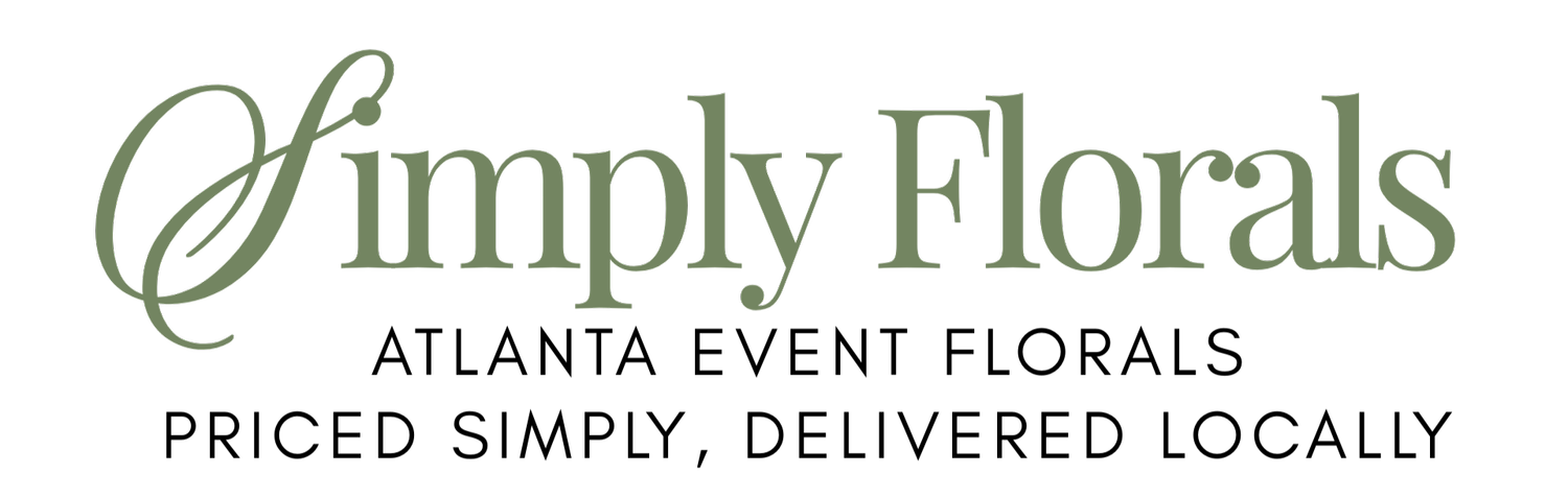 Simply Florals | Atlanta event florals priced simply, delivered locally.