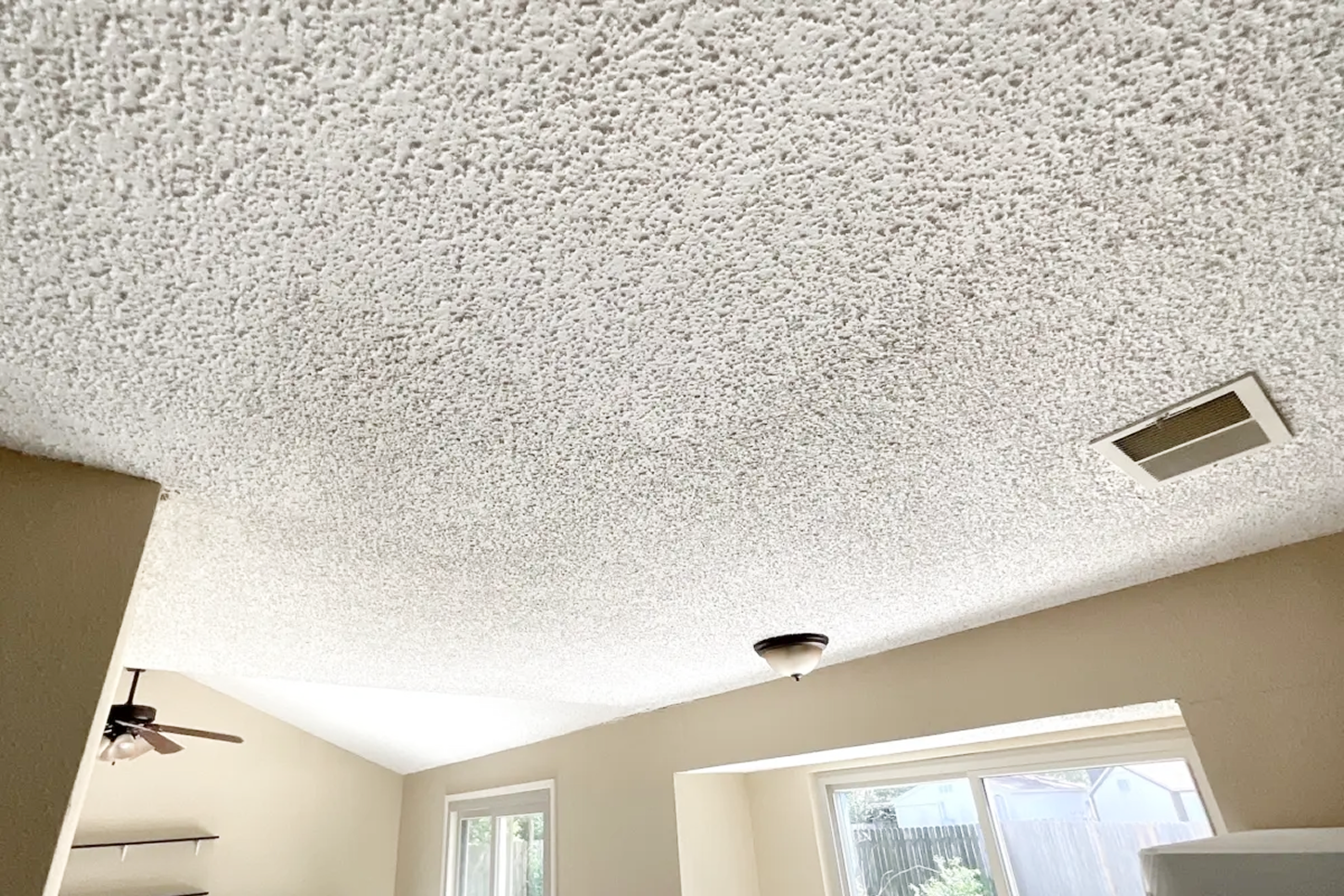 Tired of outdated popcorn ceilings? We safely remove textured ceilings and leave you with a smooth, modern finish. Whether it's one room or the entire home, we handle the scraping, sanding, and cleanup—making it easy to update your space.