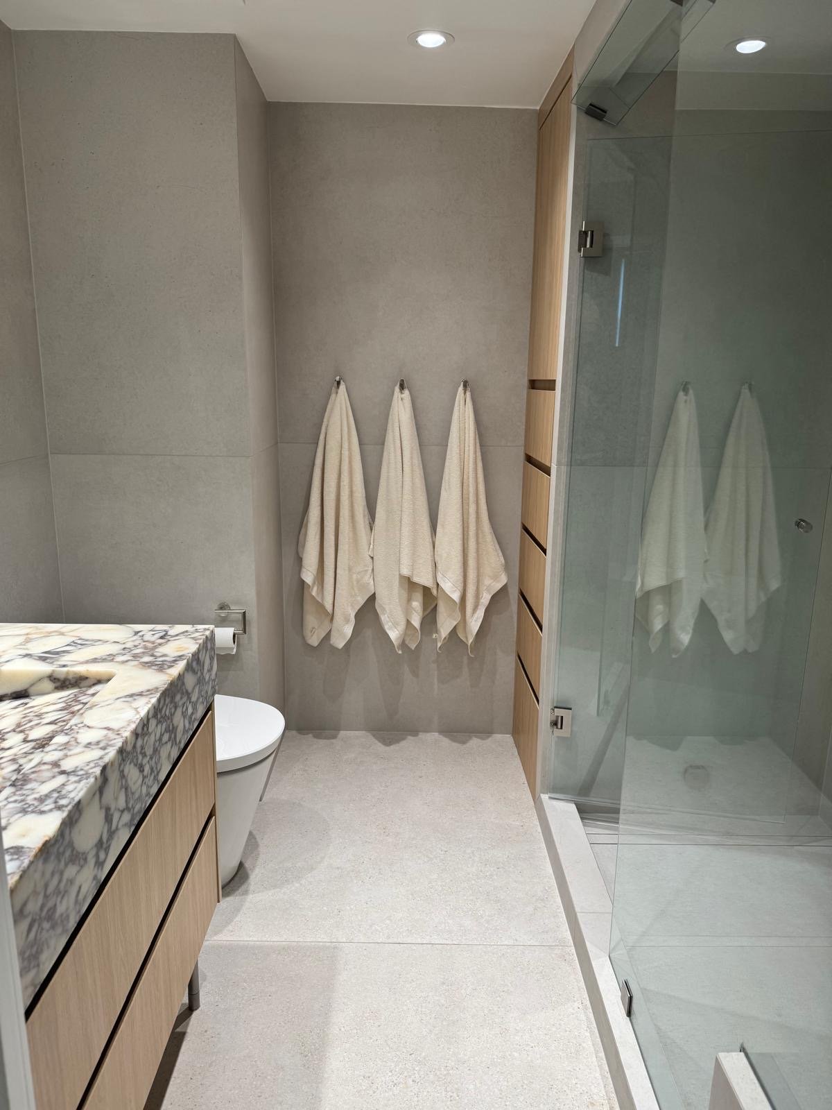 Downtown West End Penthouse bathroom renovation