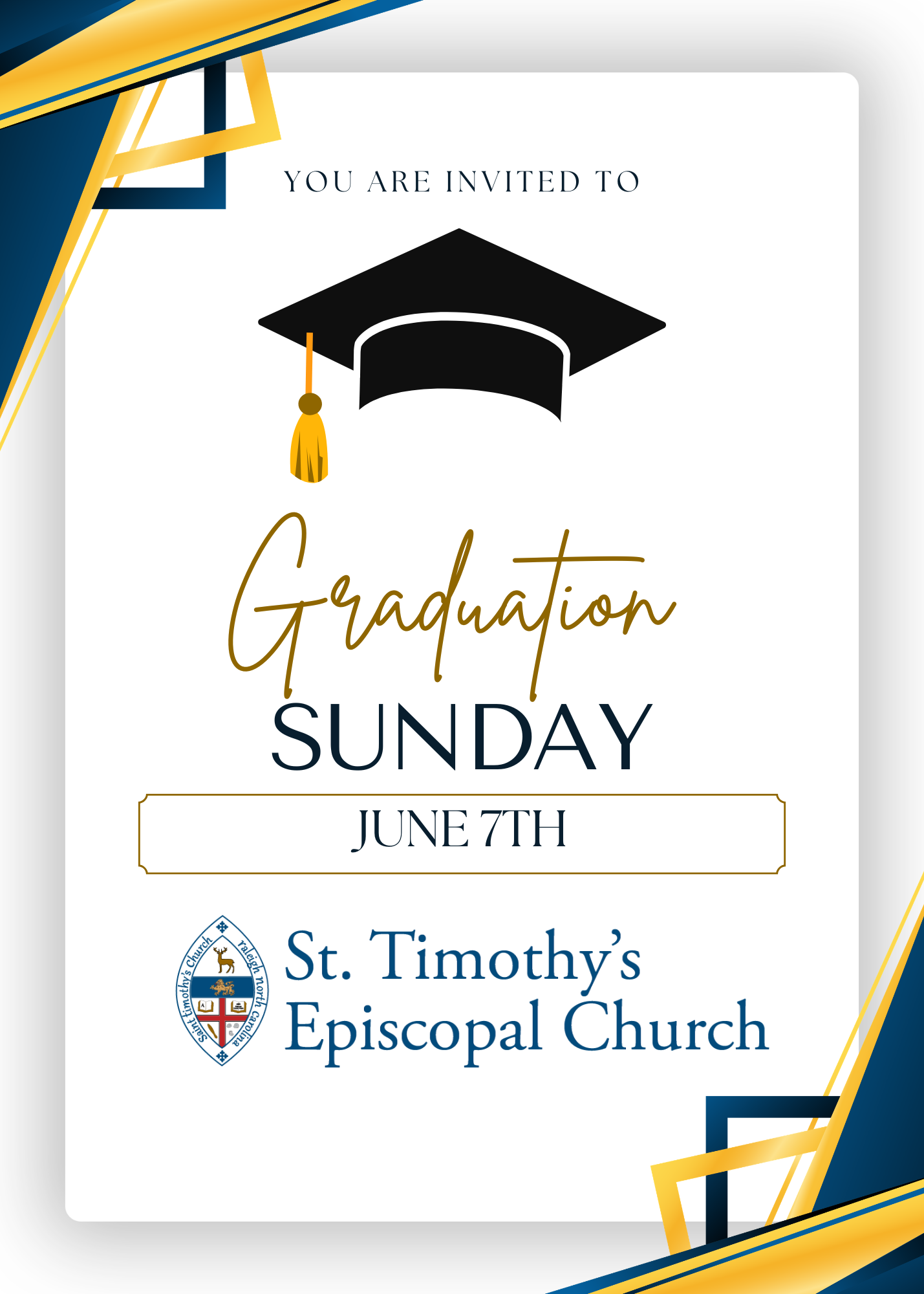 Graduation Sunday