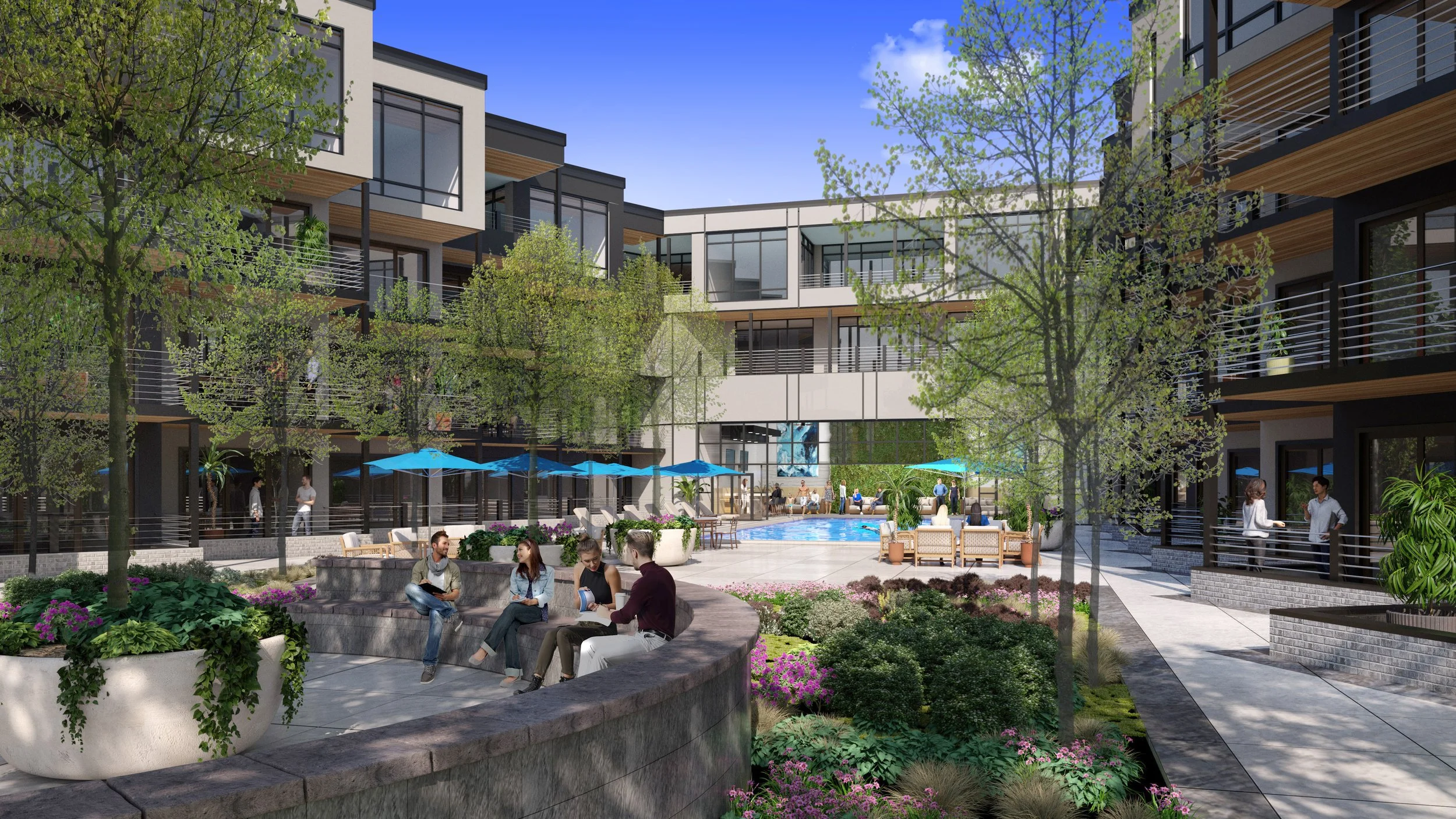 Conceptual Townhomes- Boulder