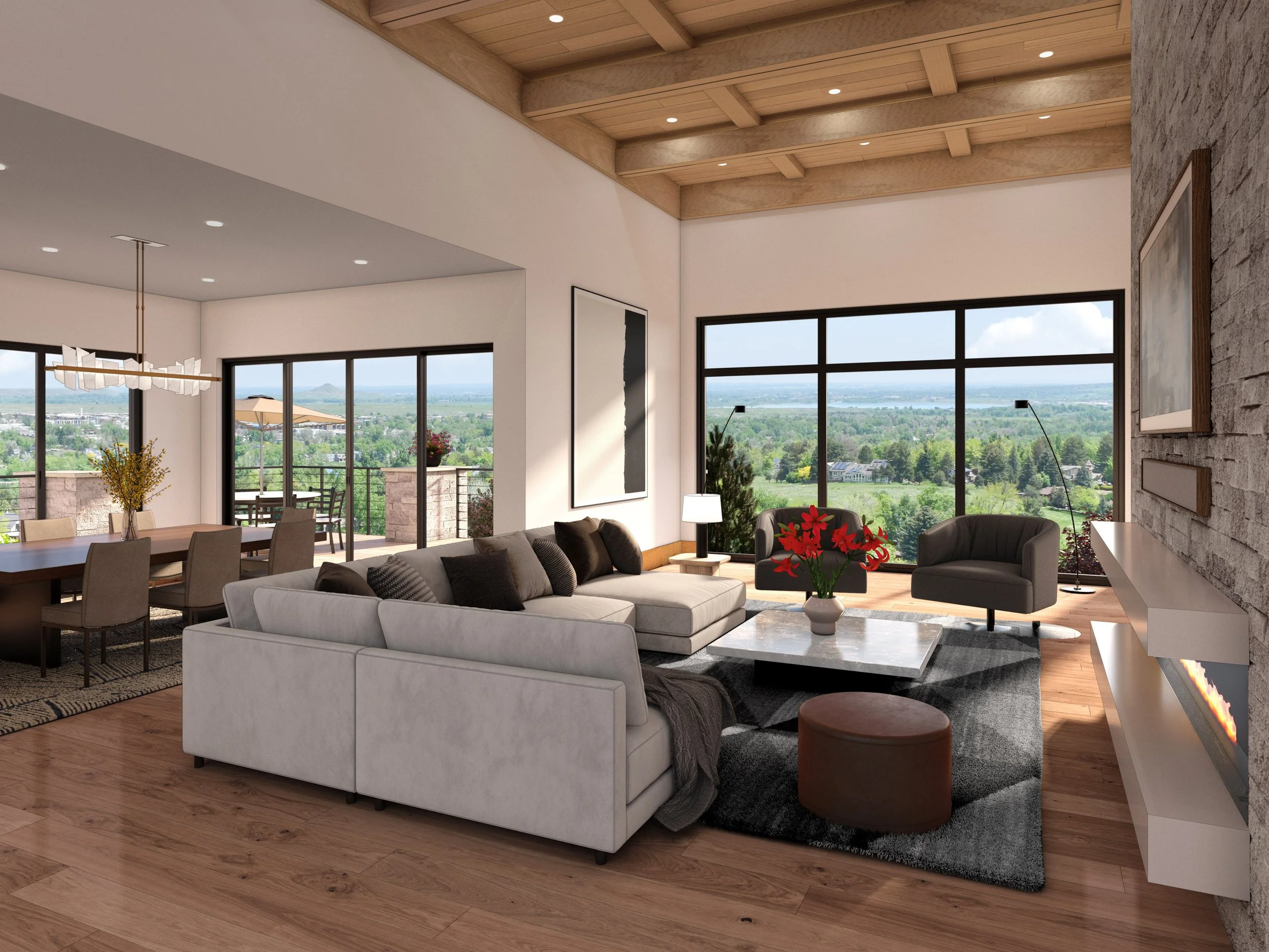 Cholla- Interior- Brown Development- Boulder- Left Hand Design Group