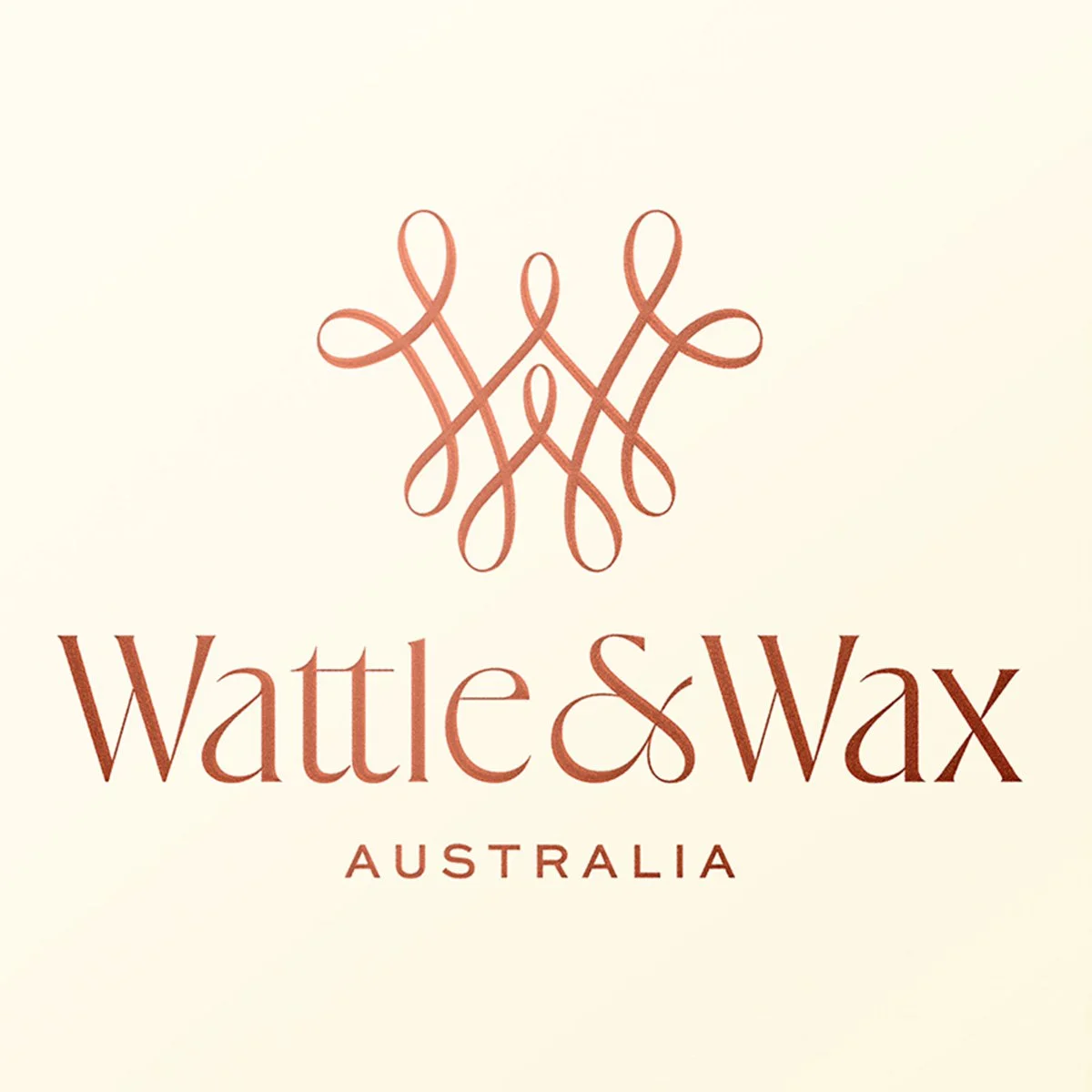 Wattle & Wax's logo designed by Dessein