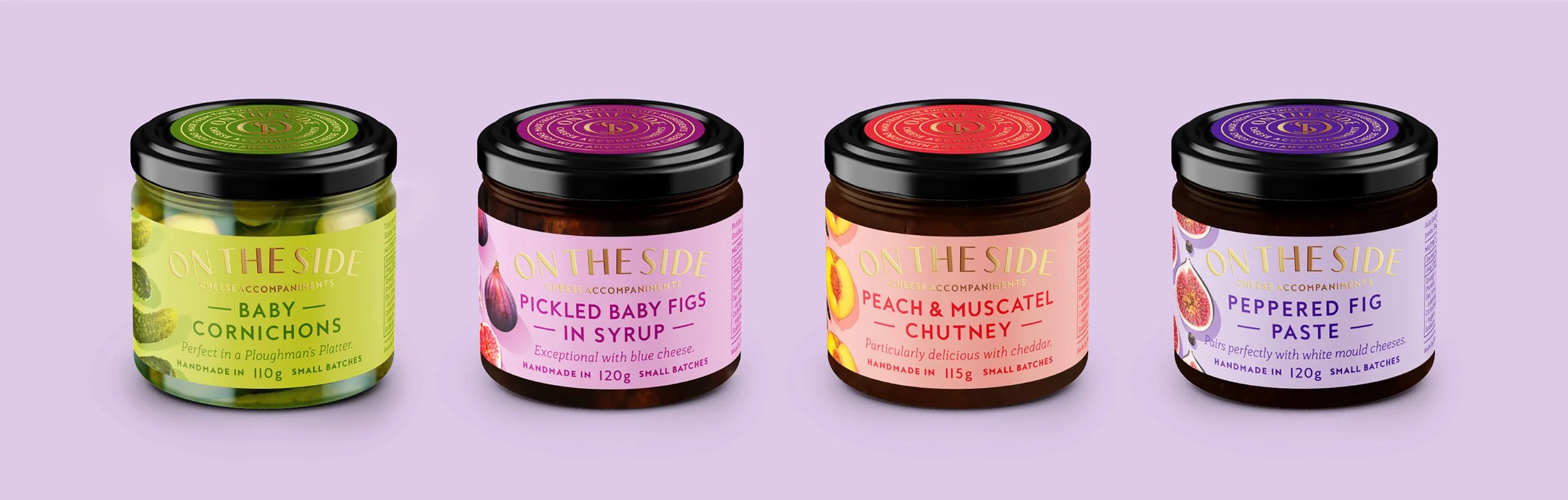 Our product photography services for On the Side was used as the creative concept for their brand
