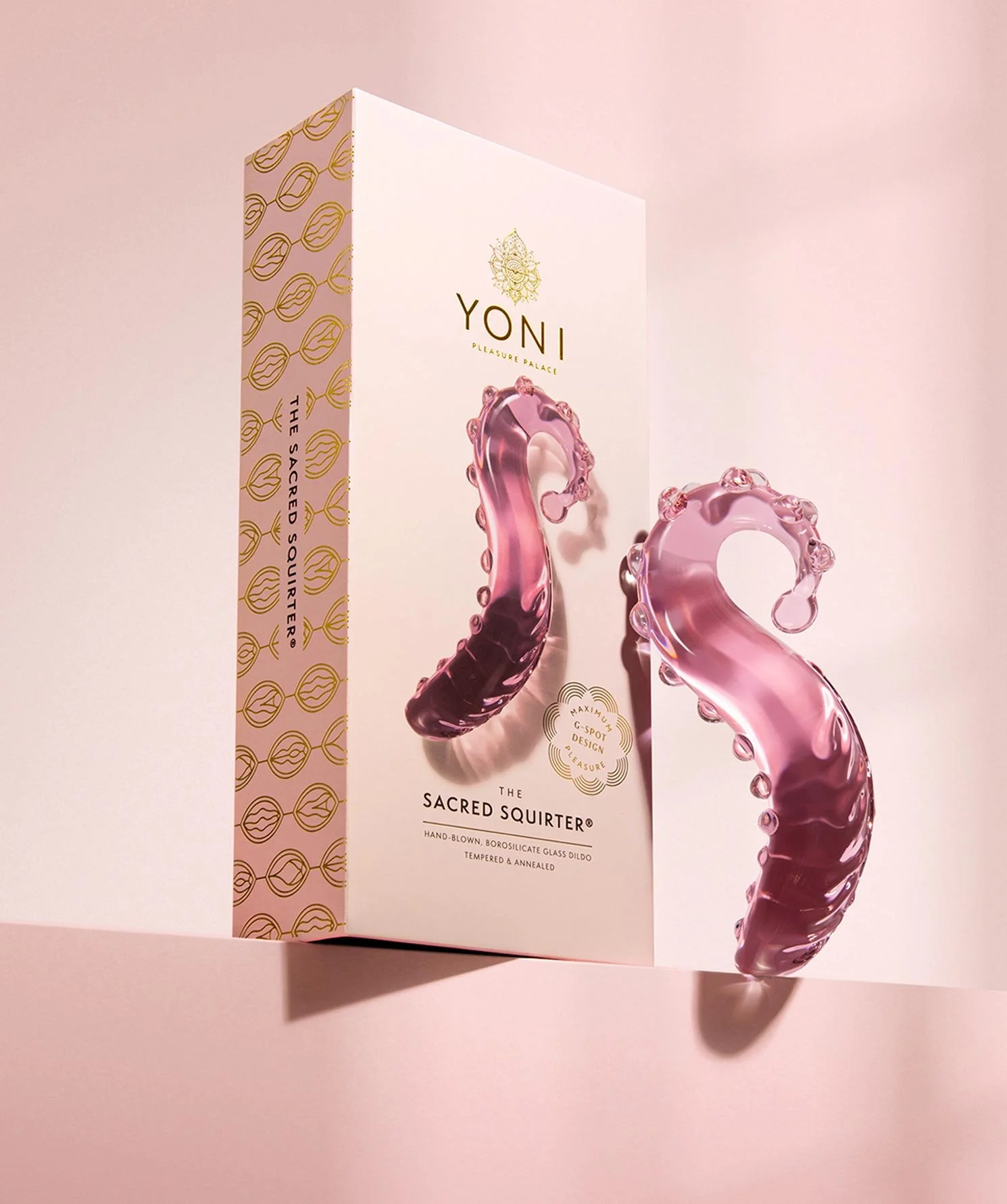 Our product photography services for Yoni Pleasure Palace was used as the creative concept for their product packaging