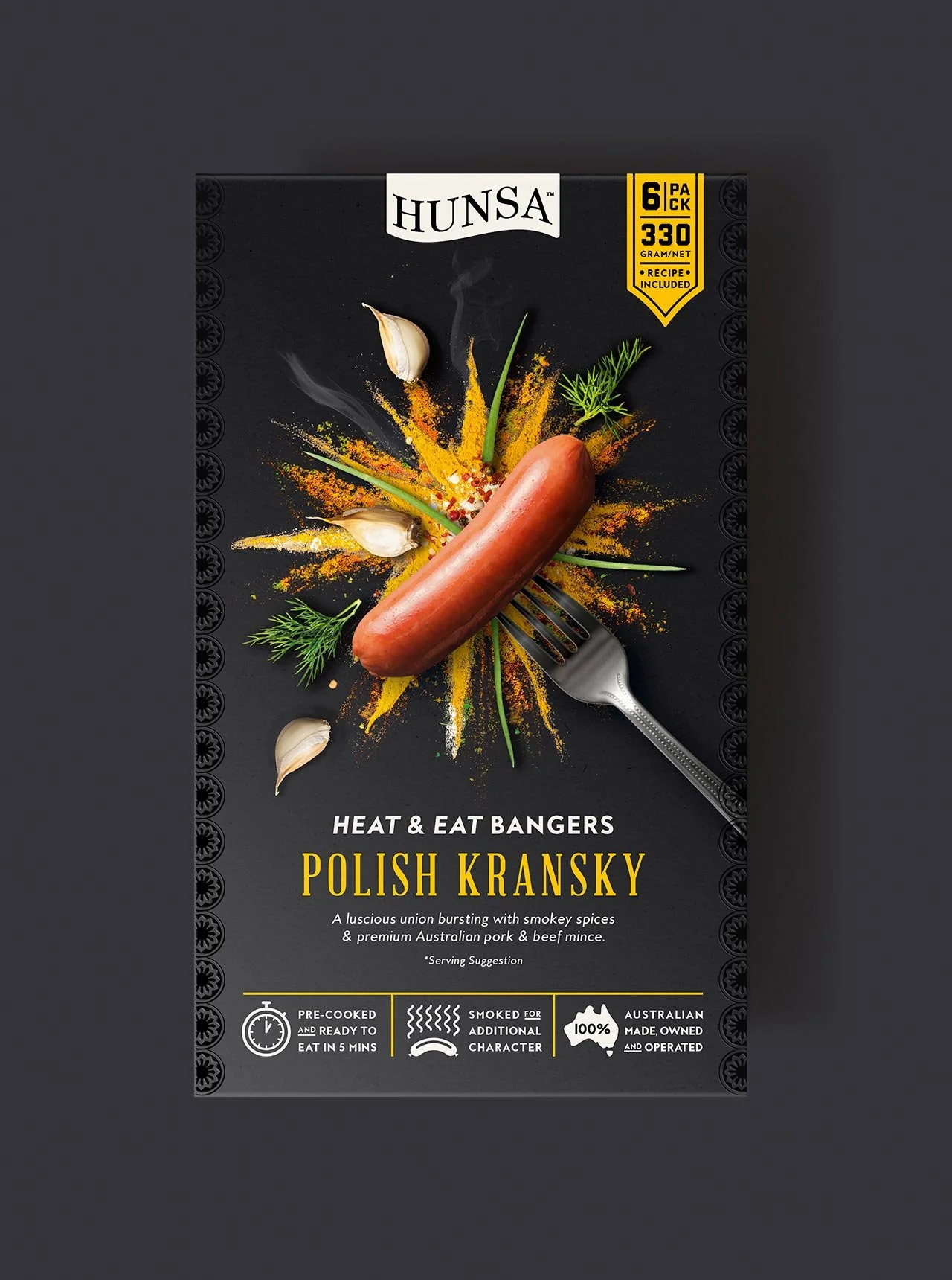 Our product photography services for Hunsa was used as the creative concept for their product packaging