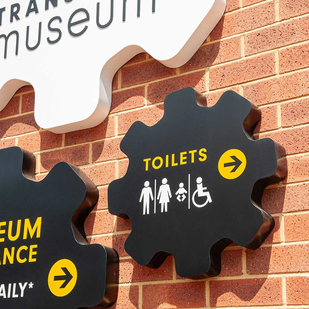 Our wayfinding signage design for Whiteman Park, Perth Western Australia