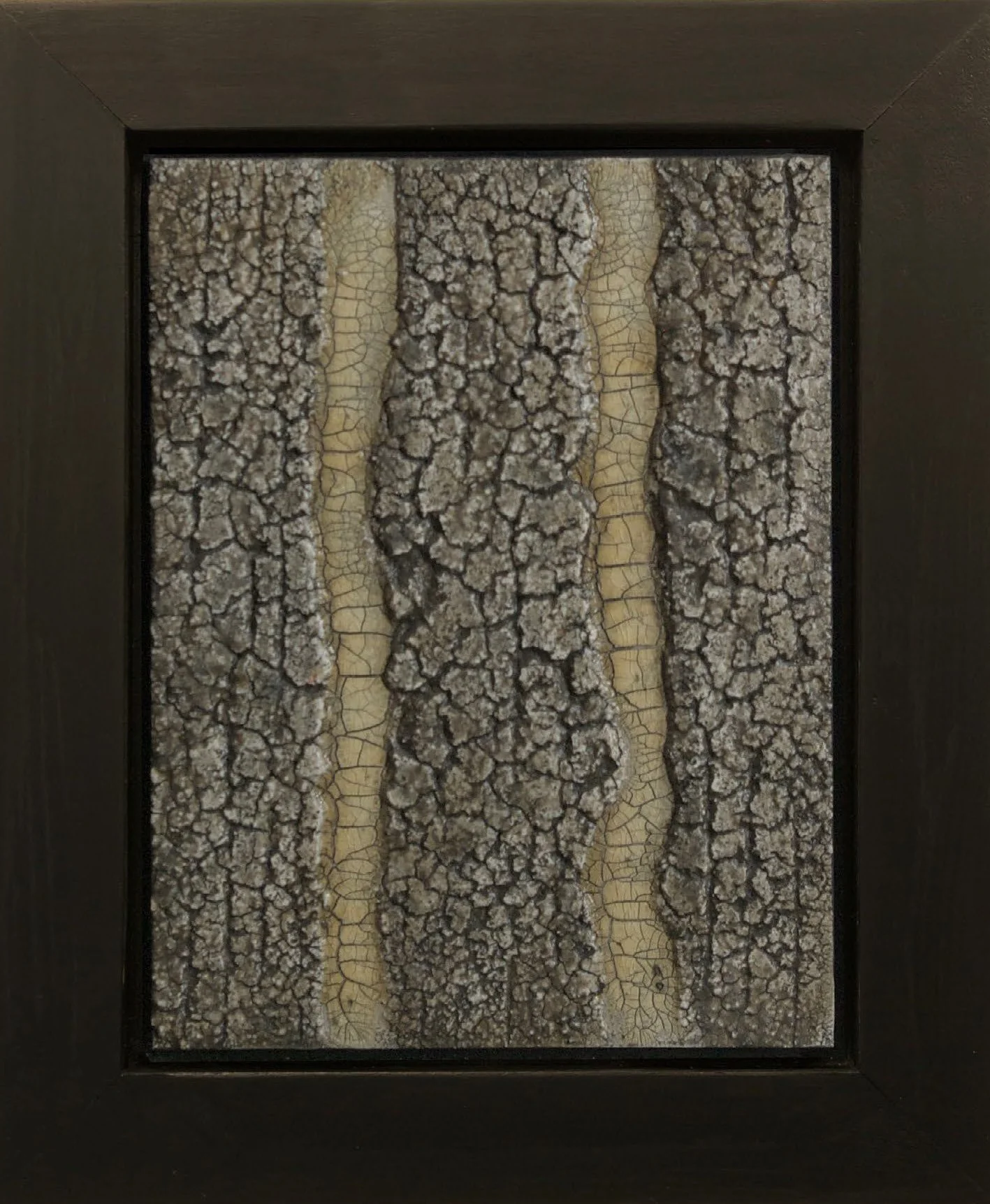 Icon of Nature #3, 14 x 11", mixed media on wood panel