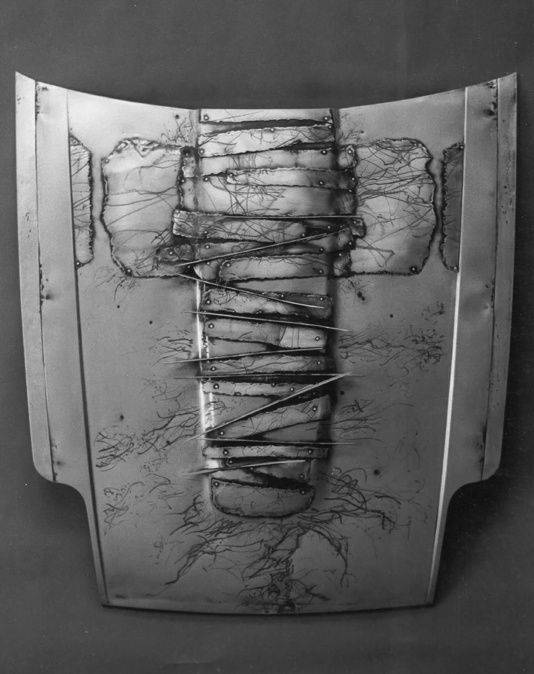 Shield Series VII, 60 x 54 in., steel