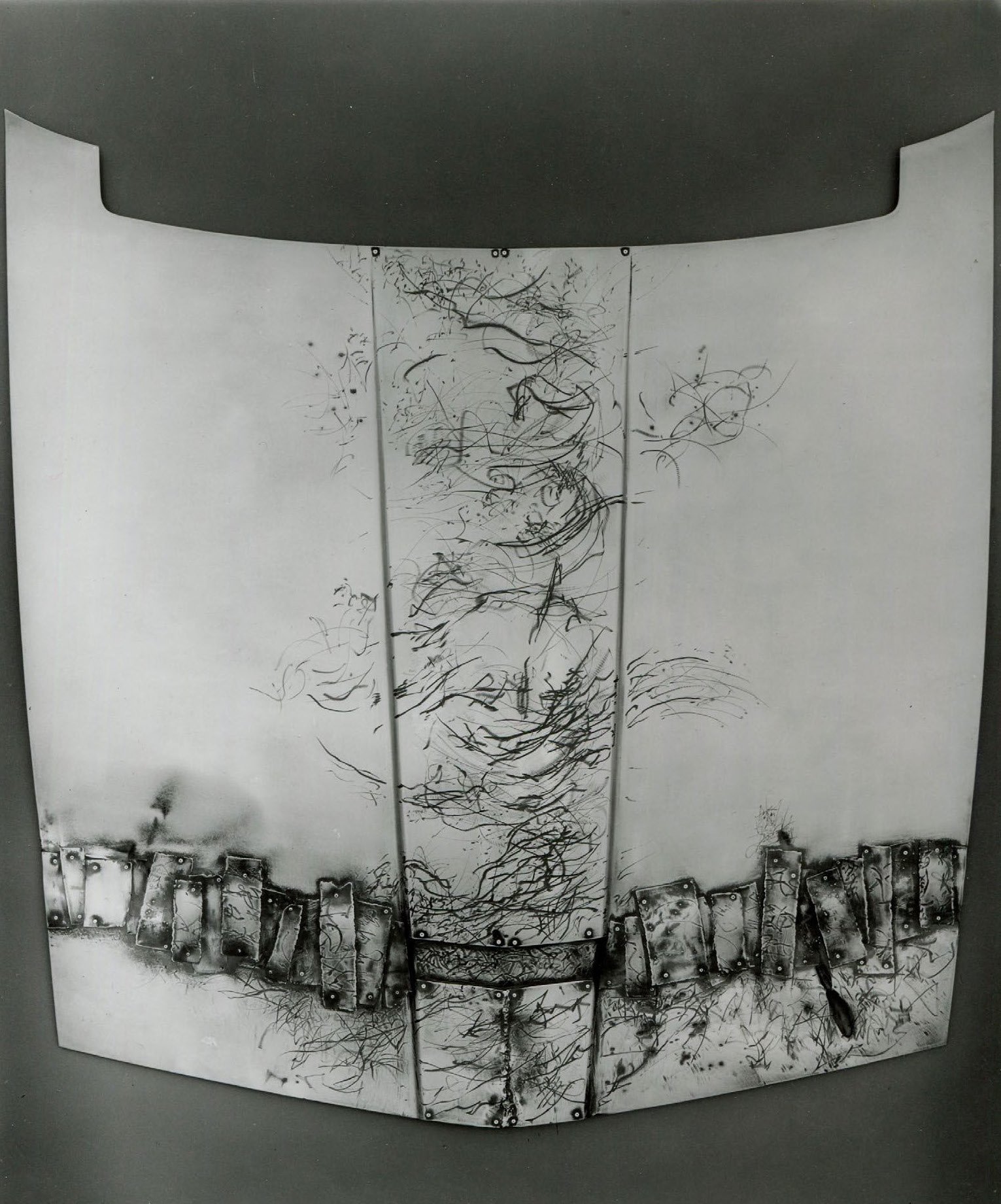 Shield Series VI, 60 x 60 in., steel