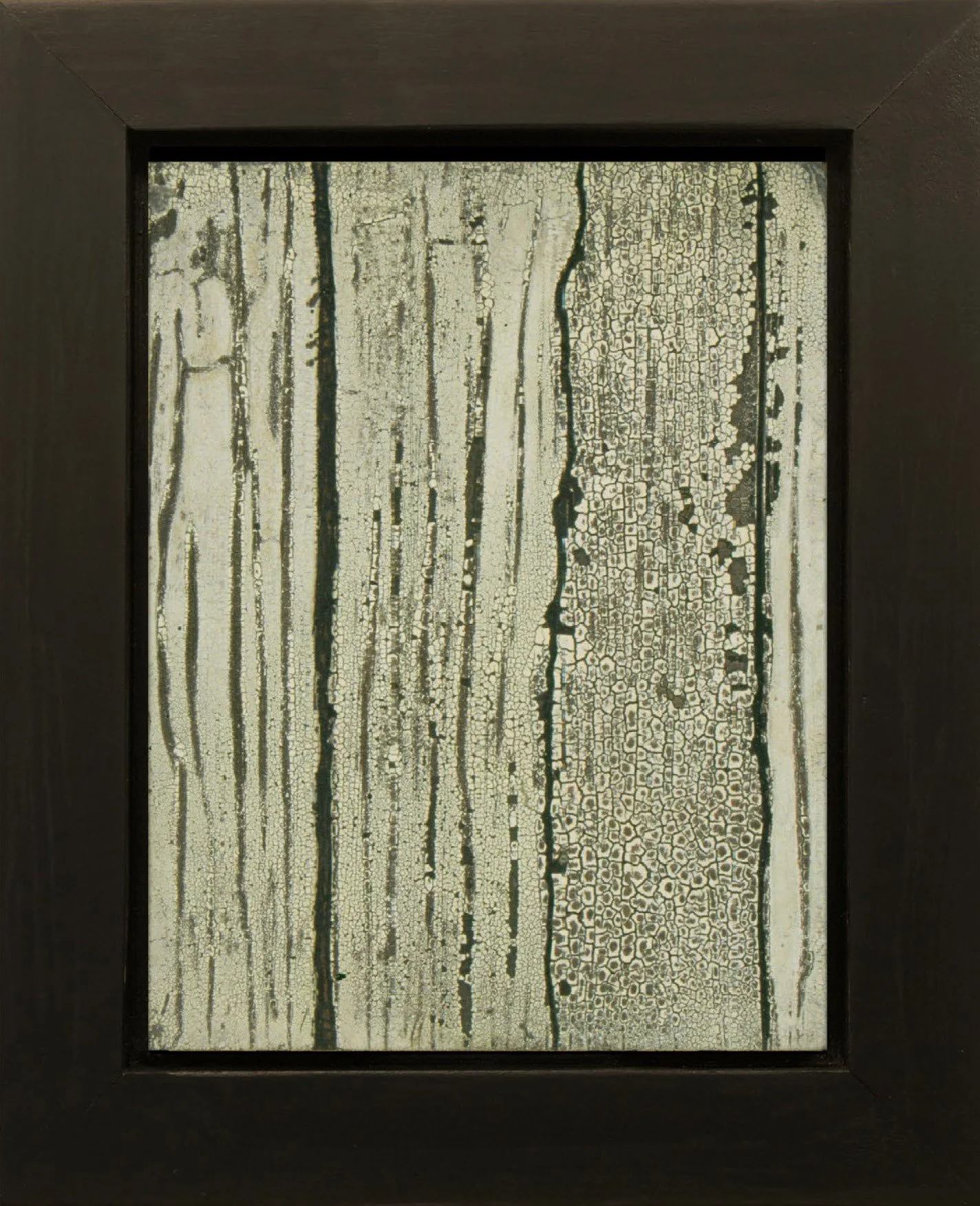 Icon of Nature #11, 14 x 11", mixed media on wood panel