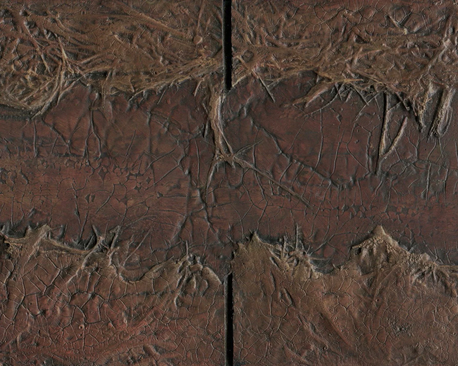 Line of Thought III, 7.5 x 10", mixed media