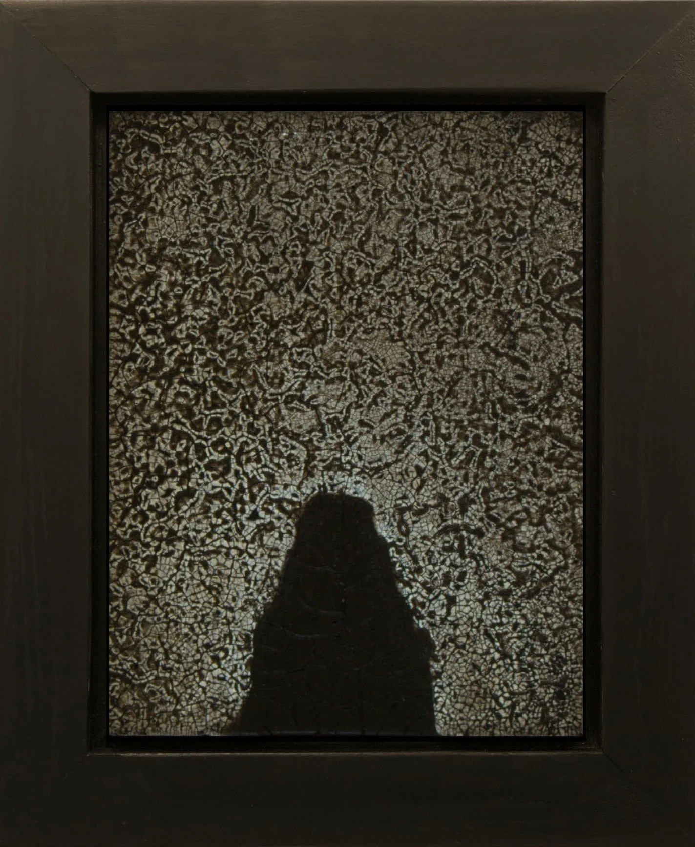 Icon of Nature #38, 14 x 11", mixed media on wood panel