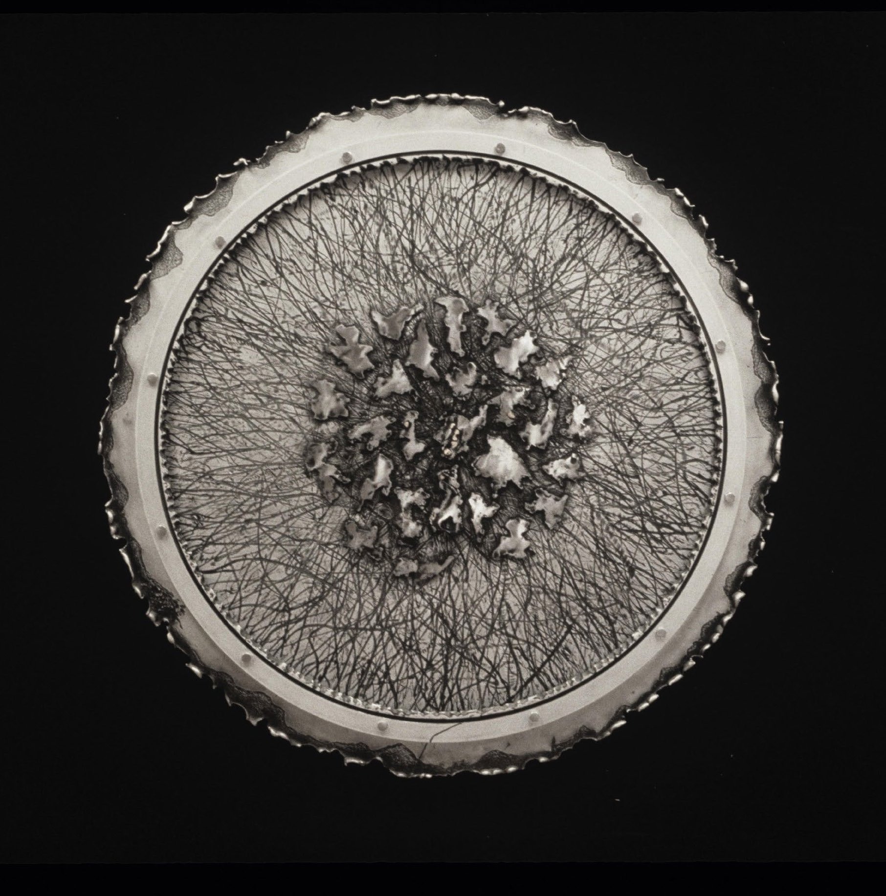 22
Wheel #4, 40 in., steel, brass, and aluminum