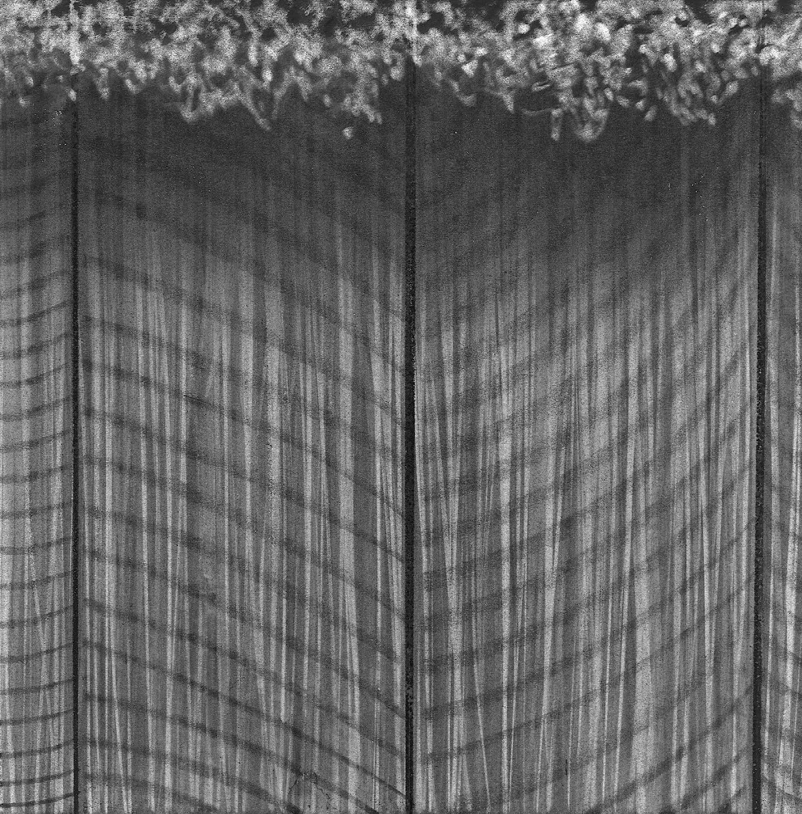 Loft, 8" x 8"  charcoal on paper