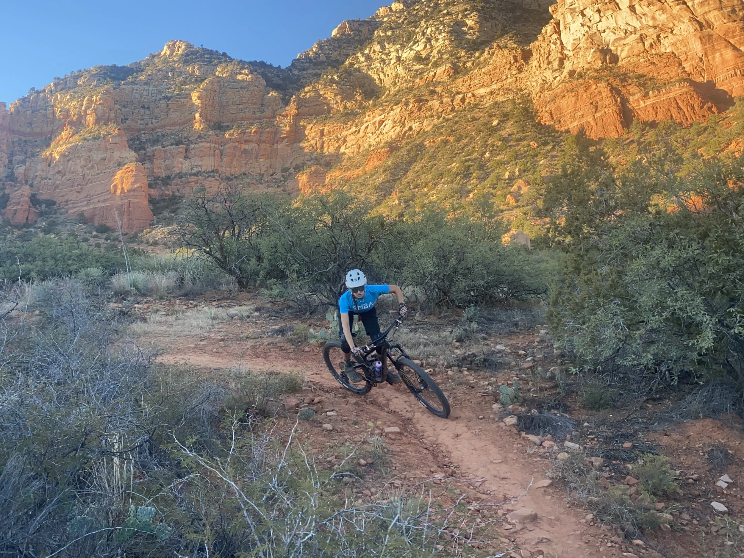 Sedona Mountain Bike Cornering Clinic