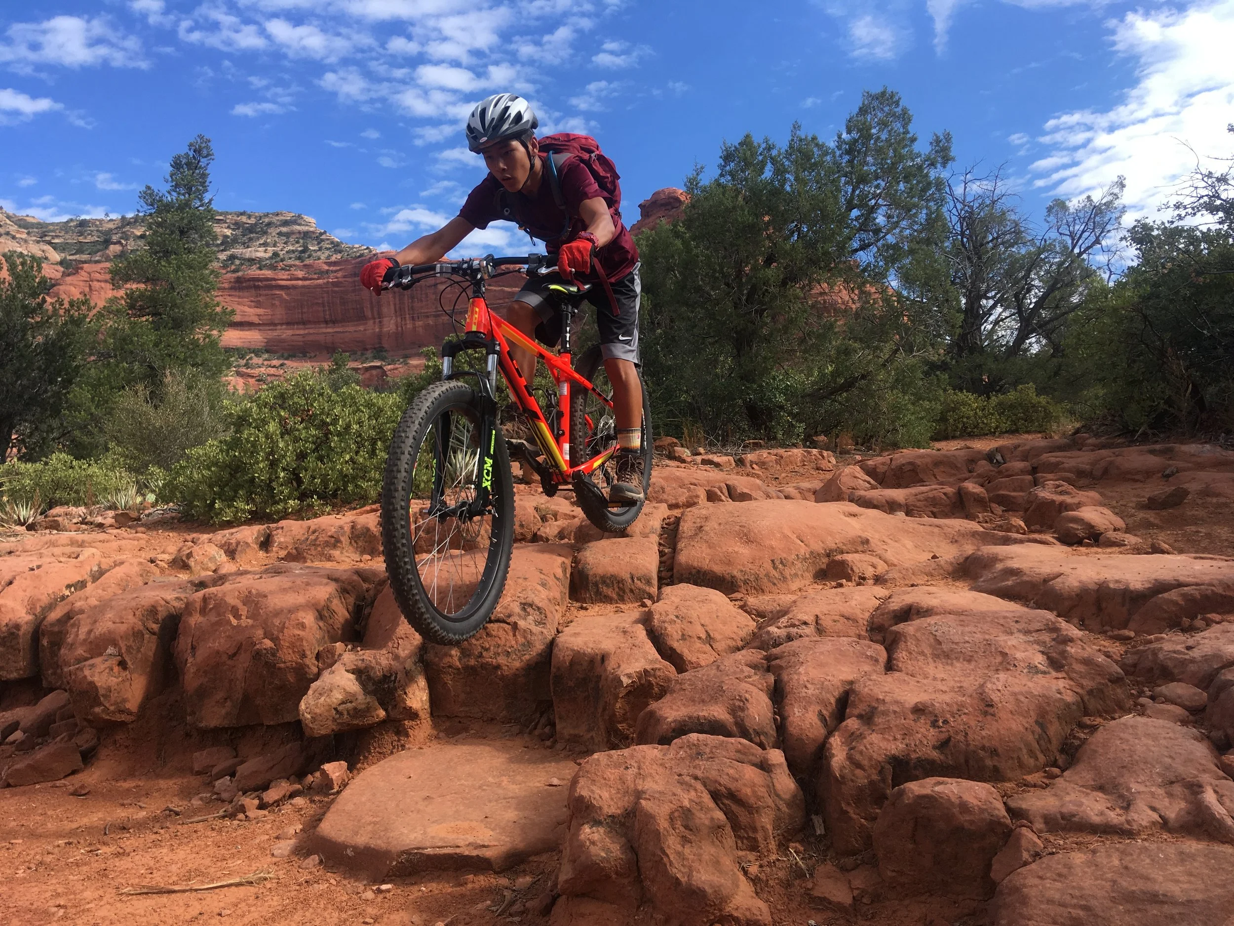 Sedona Mountain Bike Coaching, Sedona Mountain Bike Guide, Red Rock Trails, Sedona Youth Mountain Biking,