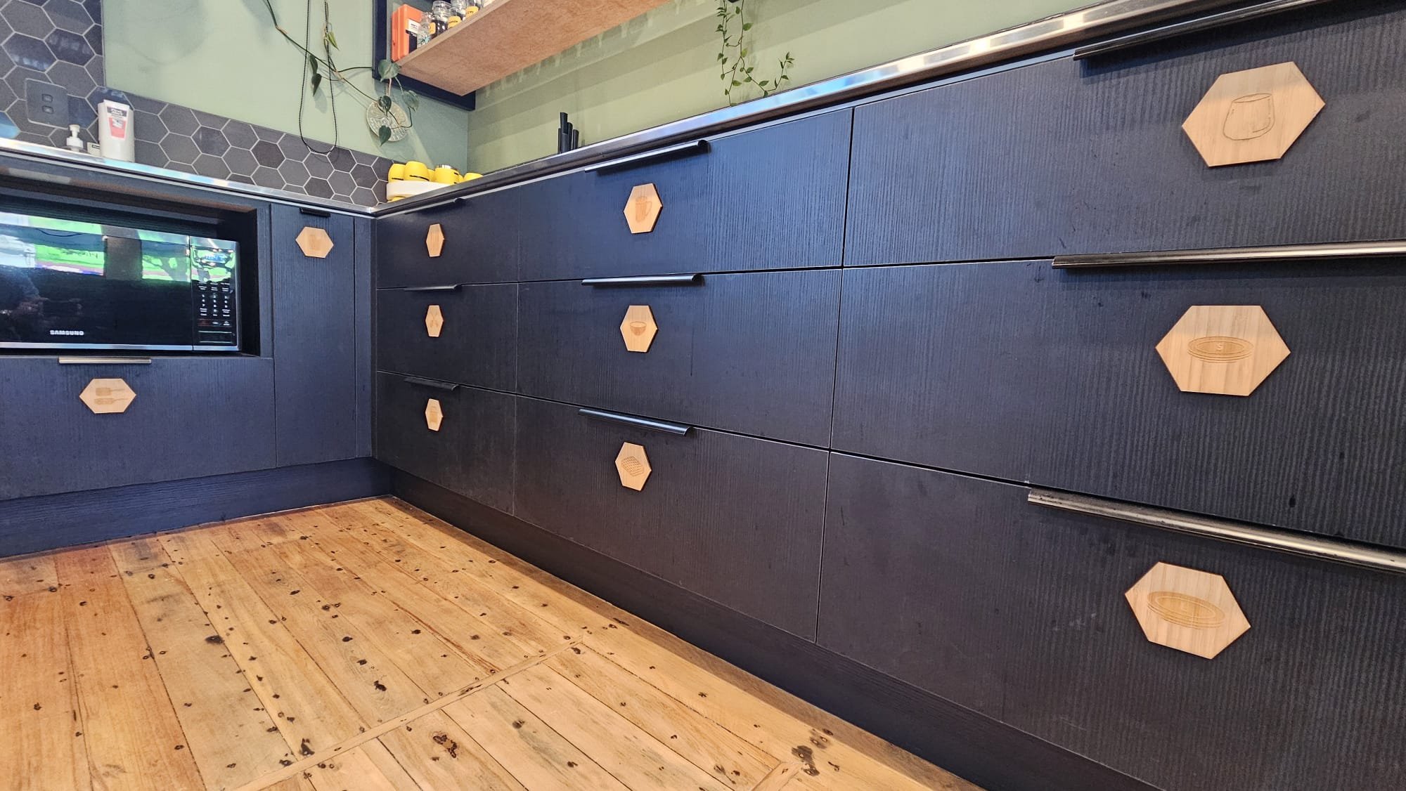 Design and installation of laser-engraved signs