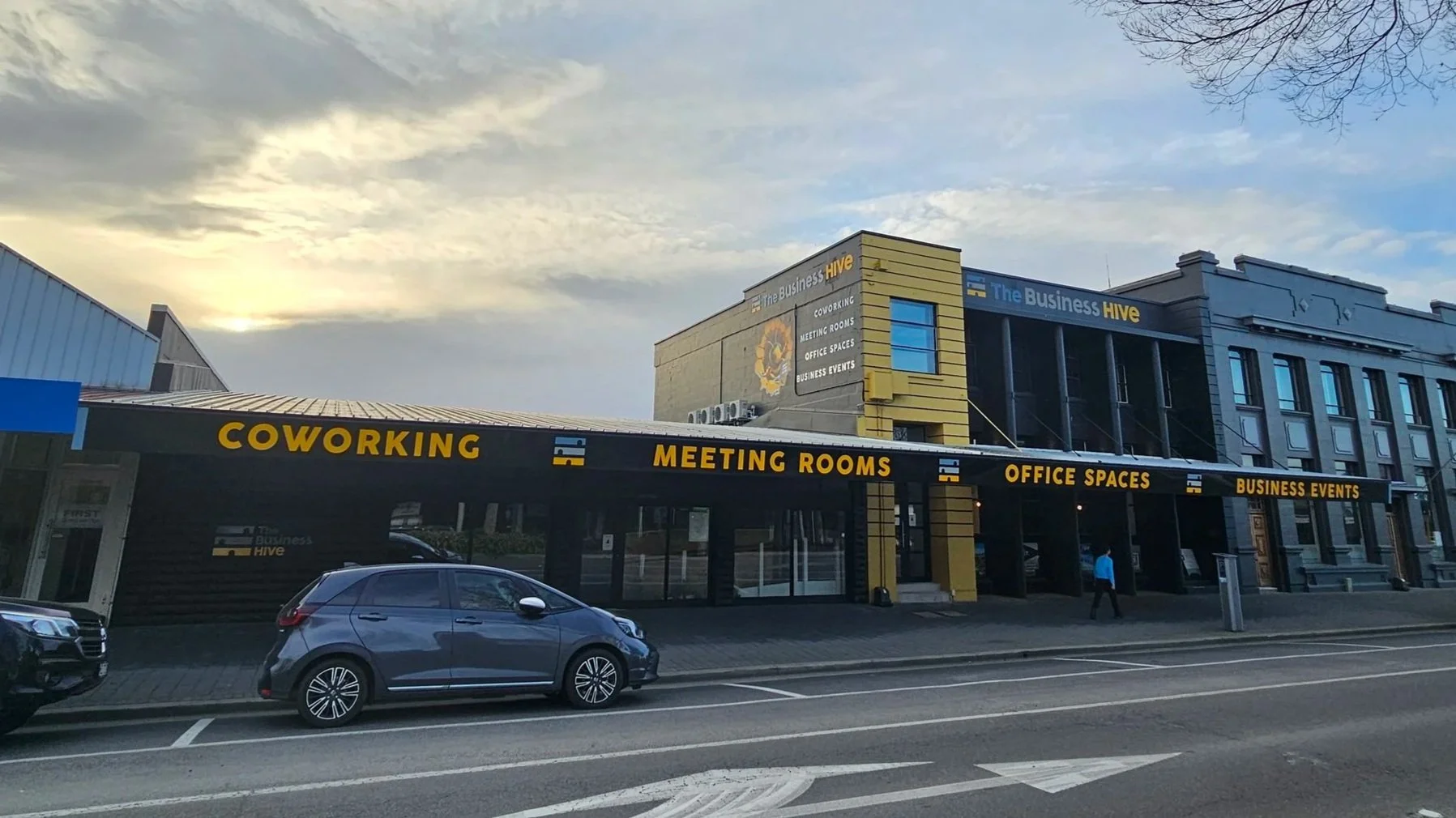 Design, production and installation of building fascia signage