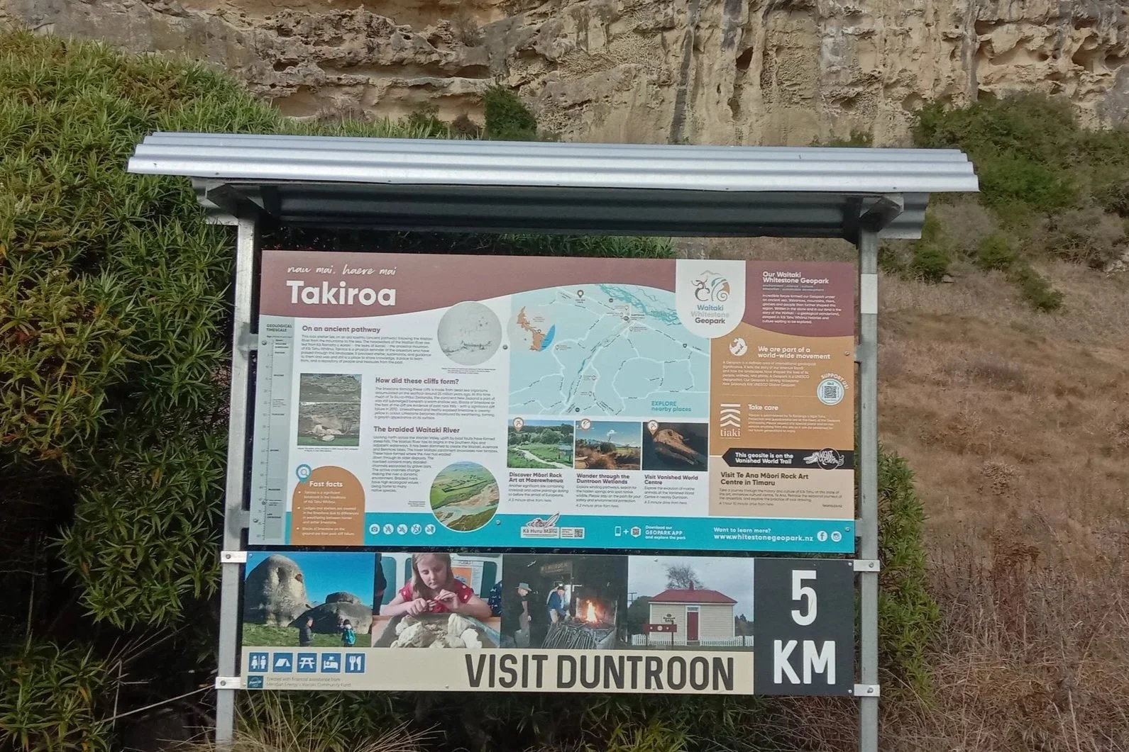 Digital print graffiti laminated sign panel fixed to existing frame